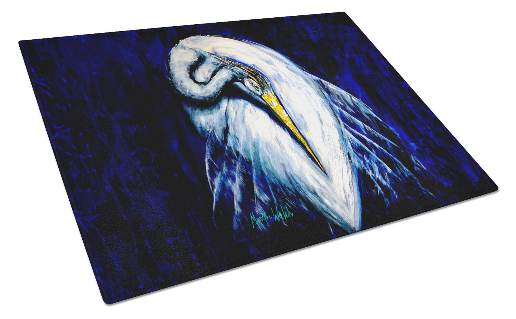 Buy this Heron Freshen Up Glass Cutting Board