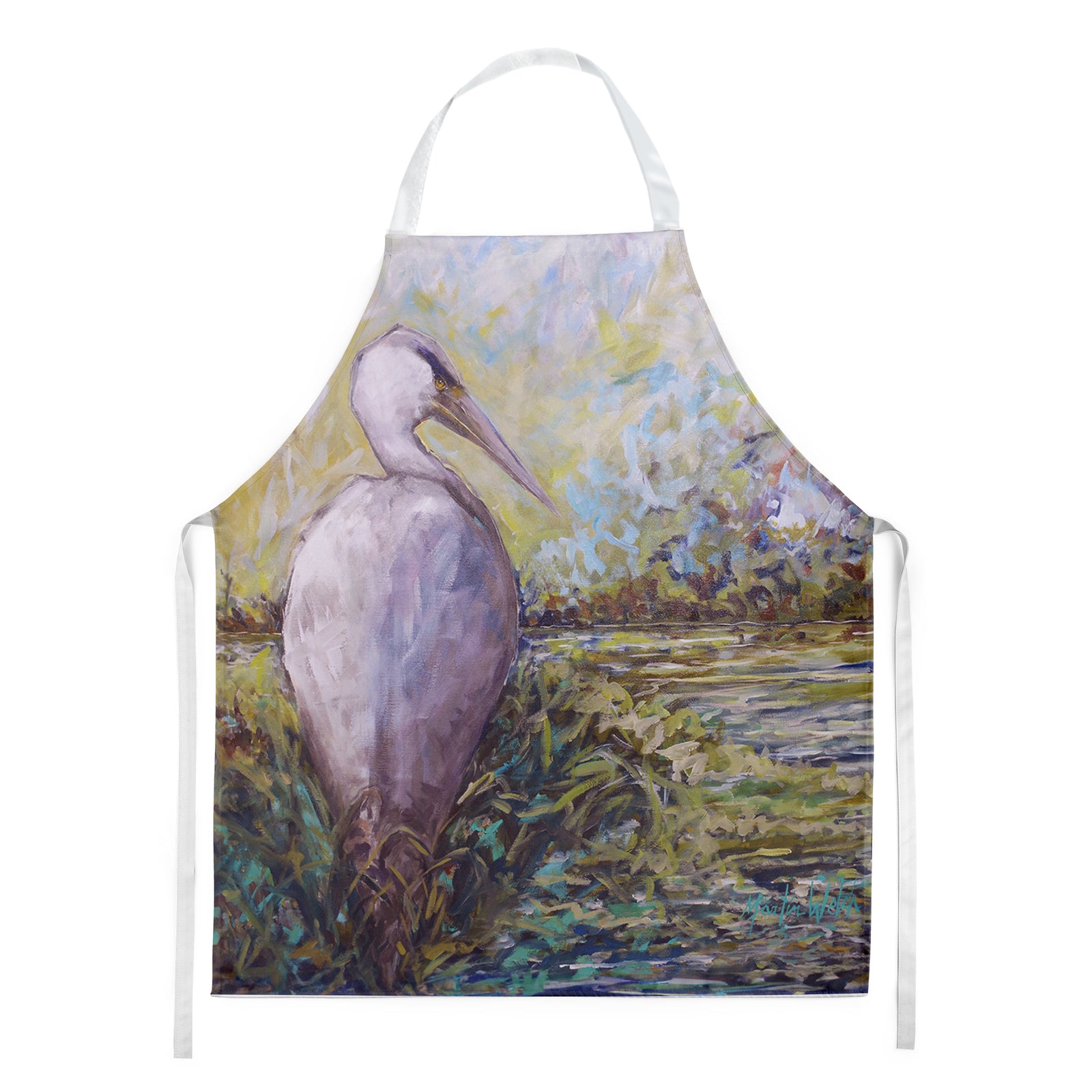 Buy this Heron in the Swamp Apron