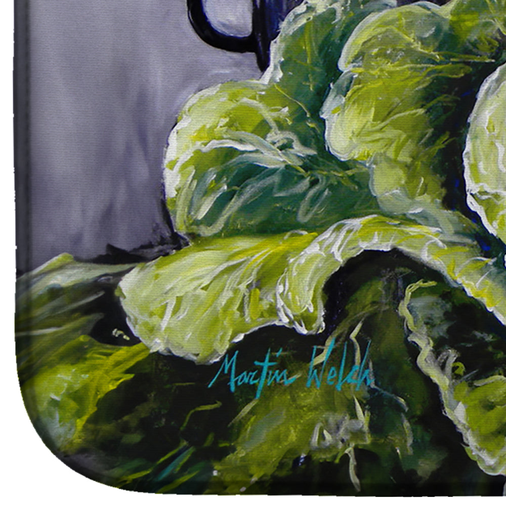Home Grown In Plaquemines Parish Cabbage Dish Drying Mat