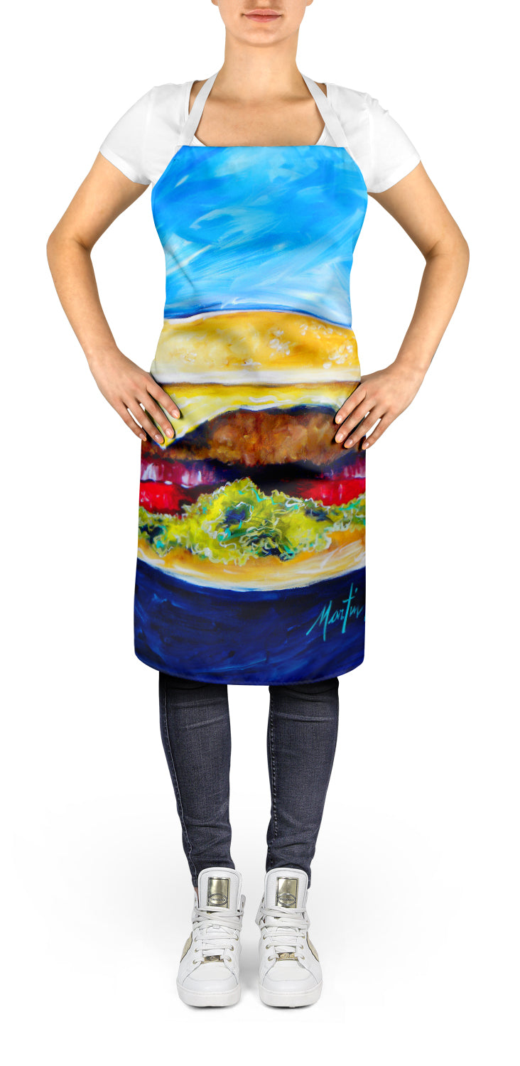 I Want Mine Dressed Hamburger Apron