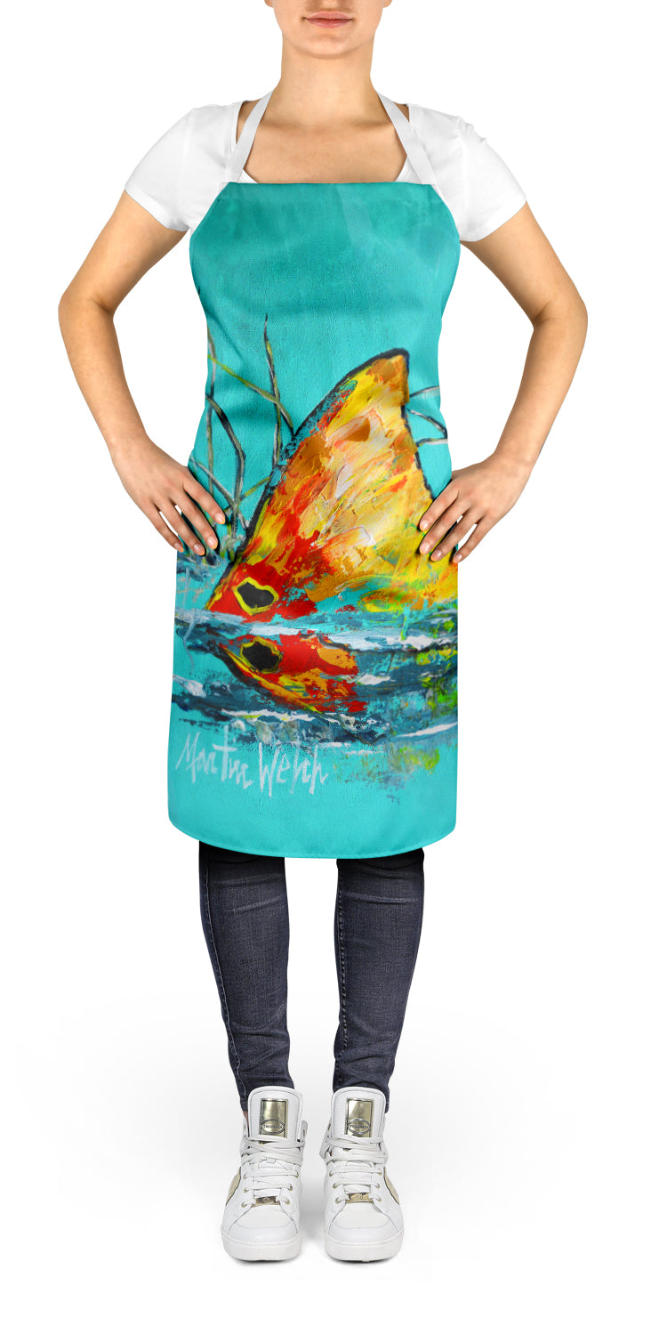 In The Marsh Red Fish Apron