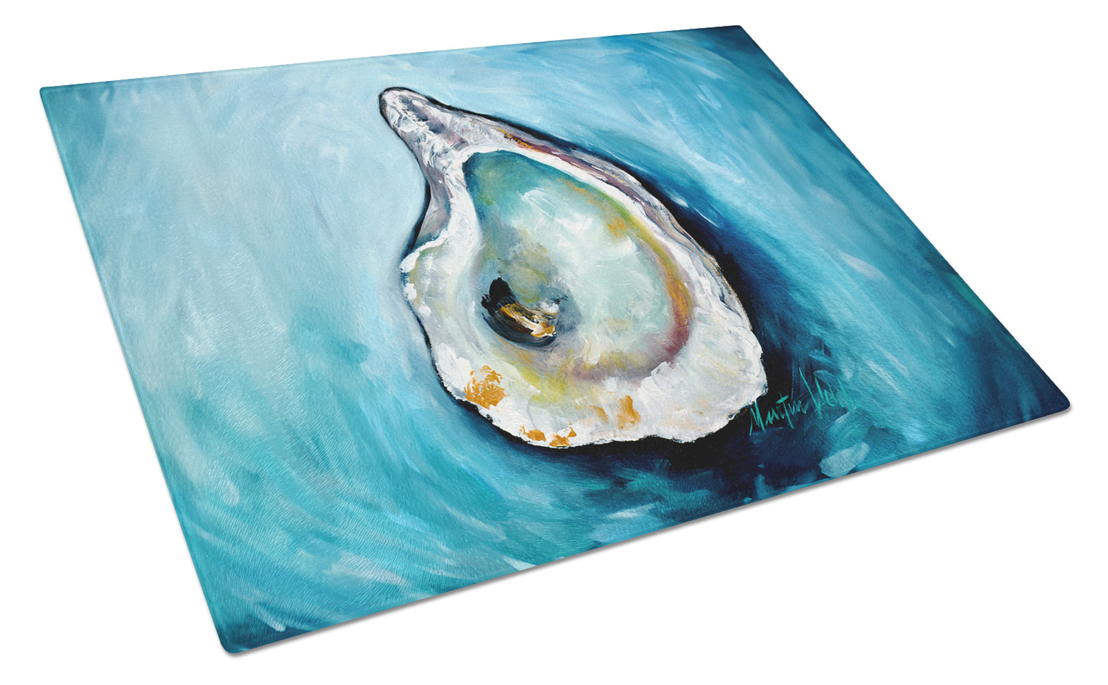 Buy this J Mac Oyster Glass Cutting Board