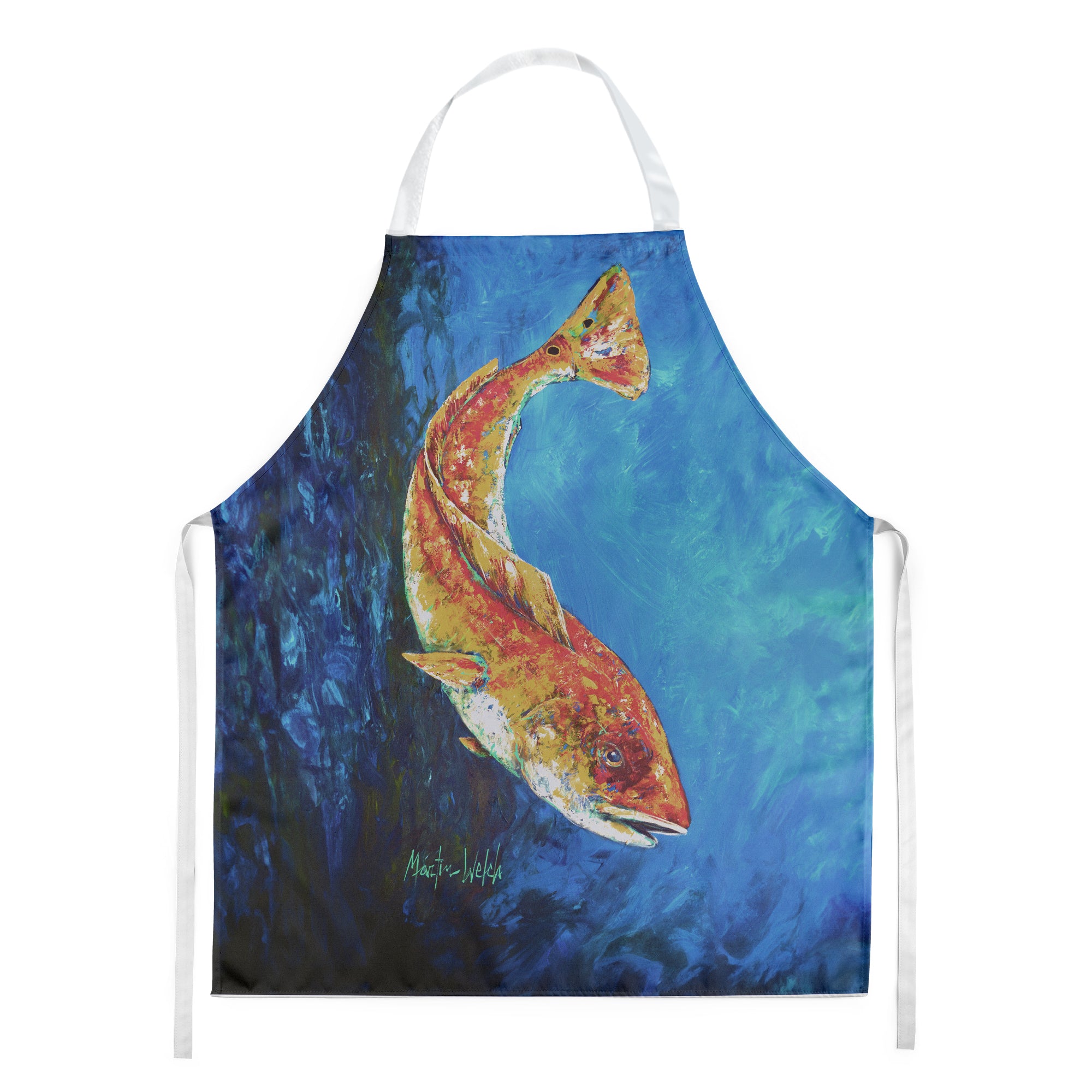 Buy this Katy Red Red Fish Apron