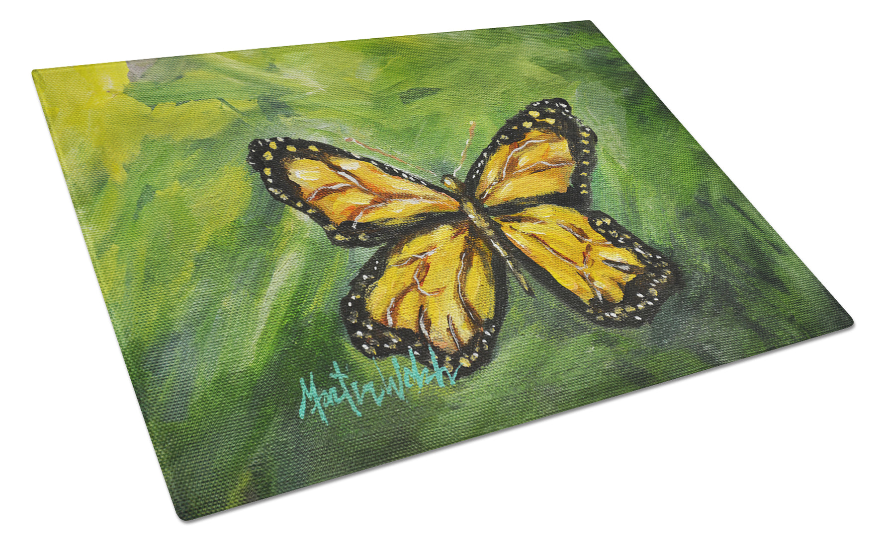 Buy this Monarch Glover Fly Butterfly Glass Cutting Board