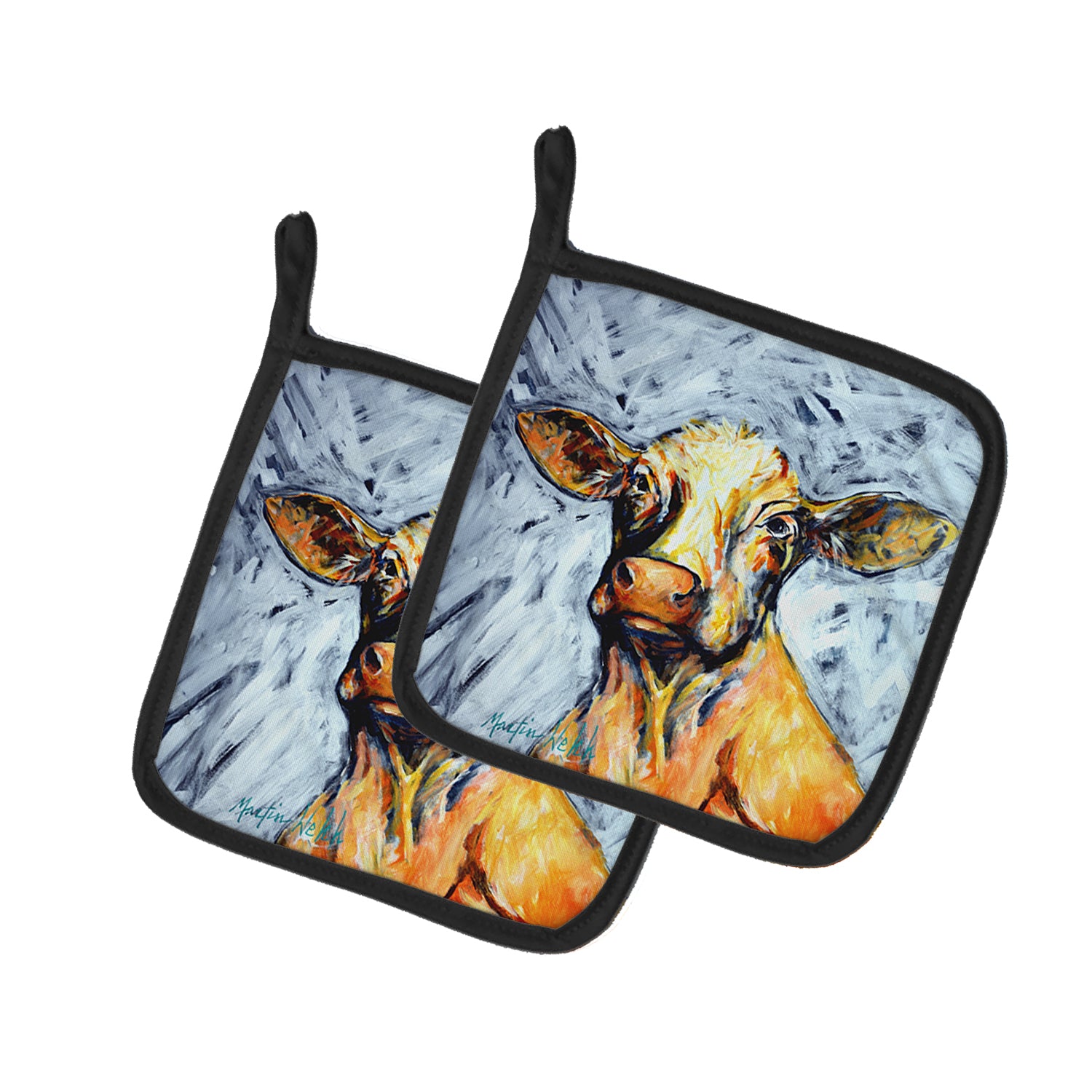 Buy this Moo Cow Pair of Pot Holders