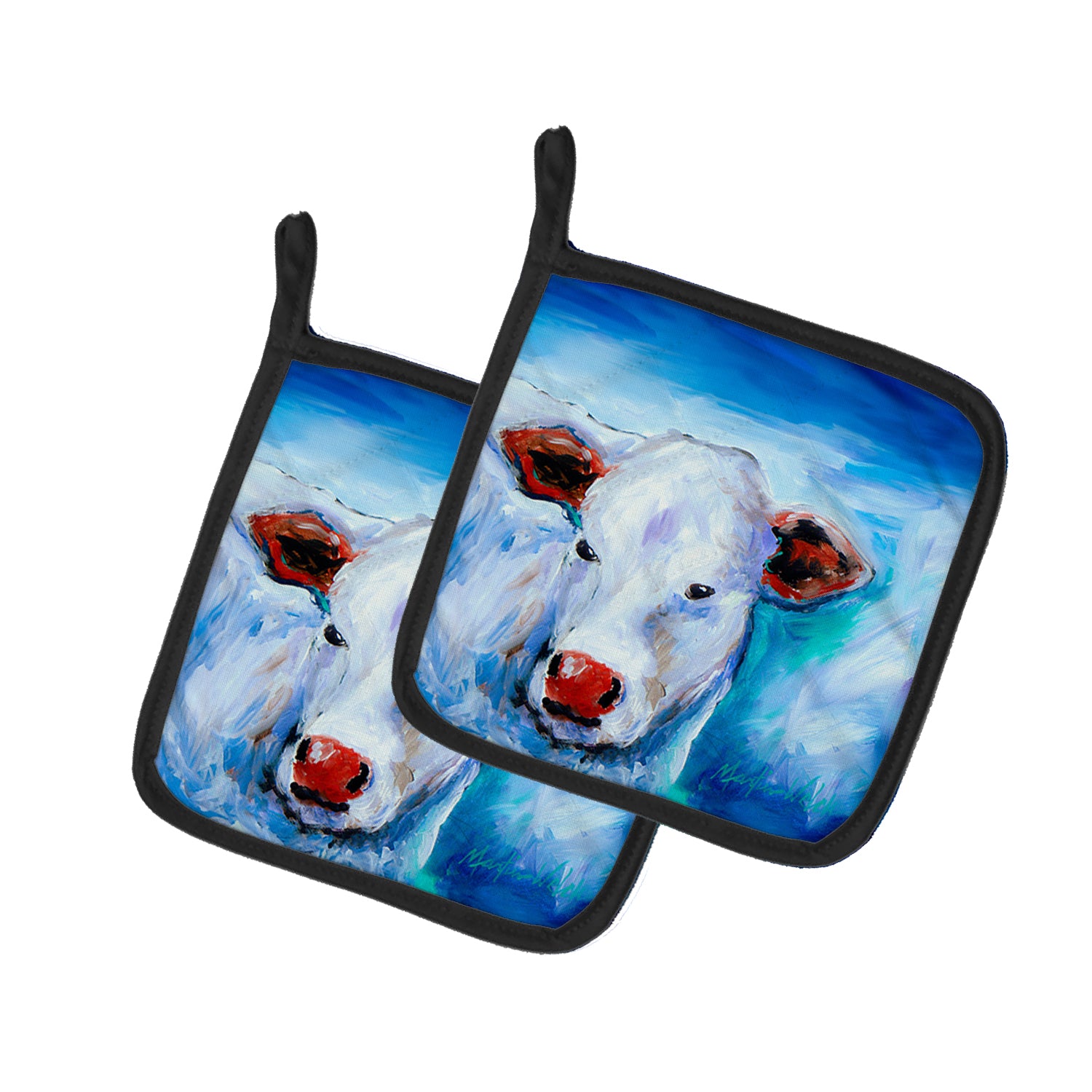 Buy this Move Over Cow Pair of Pot Holders