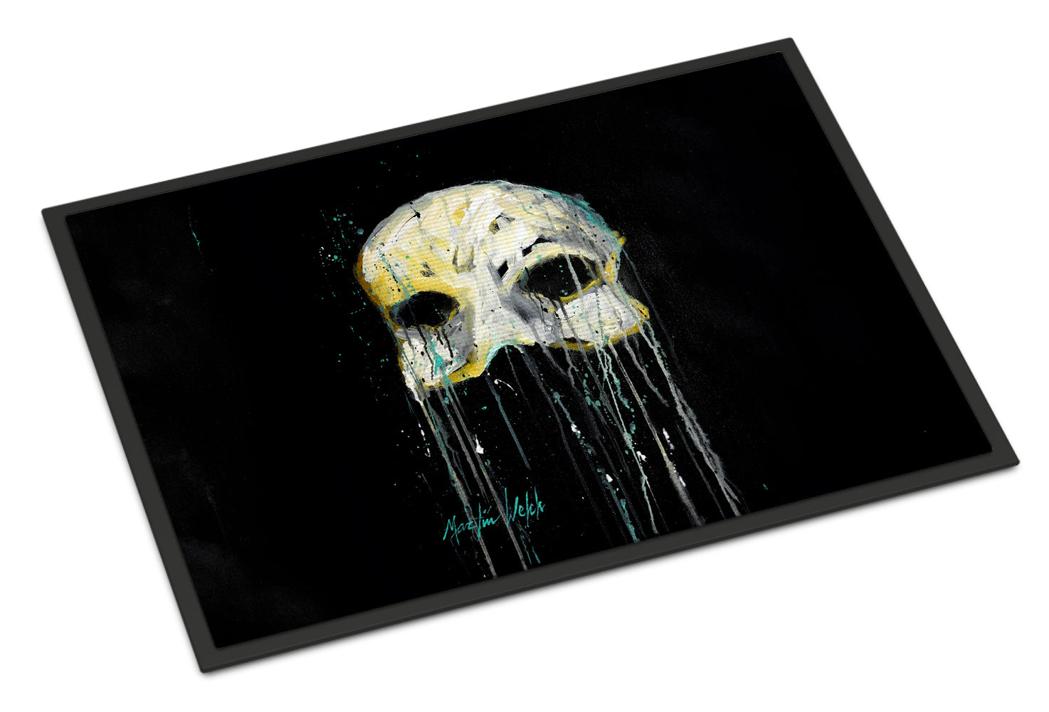 Caroline's Treasures Mysterious Mask Doormat-24x36 Indoor / Outdoor Rug | Made in USA