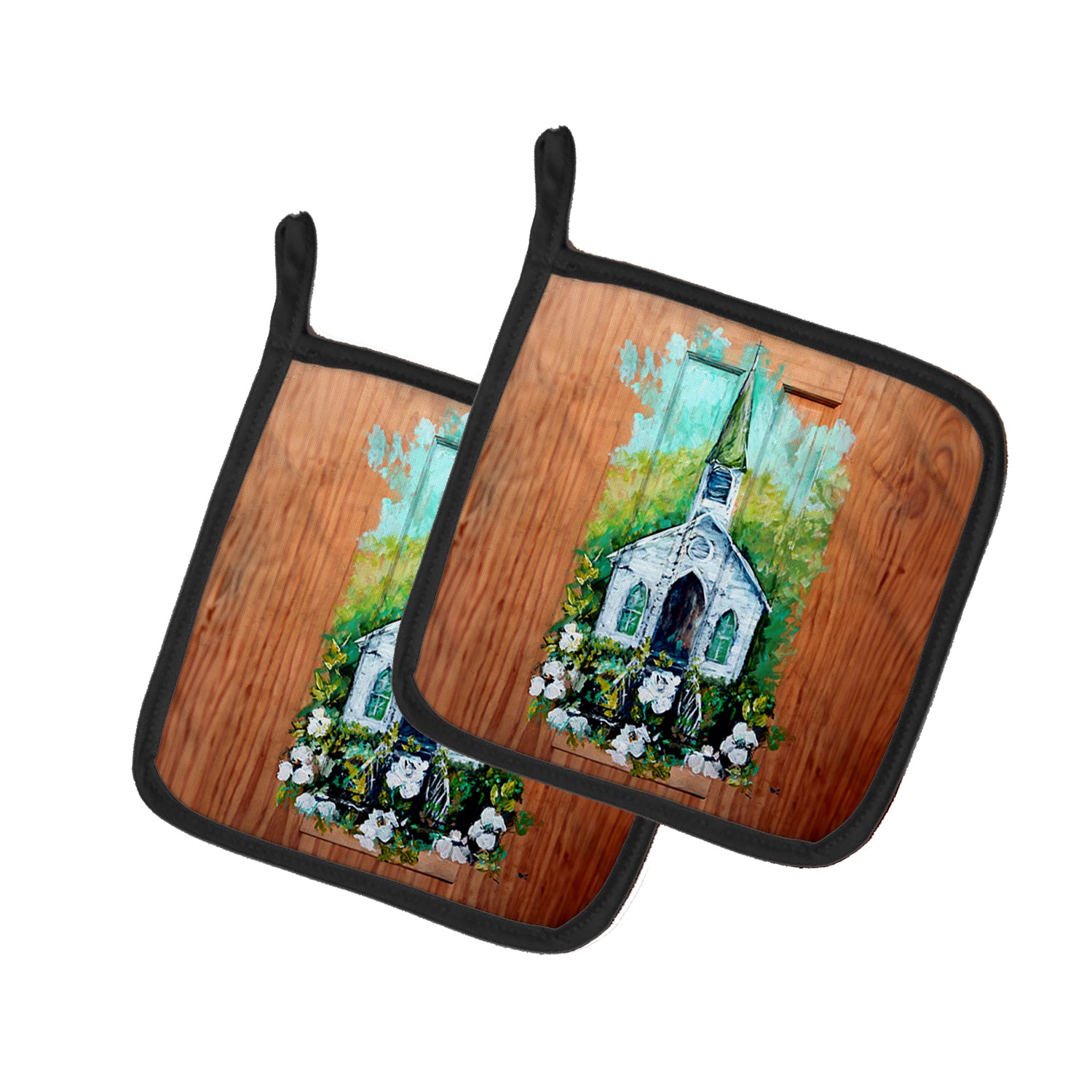 Buy this Nostalgic Zion AME  Pair of Pot Holders
