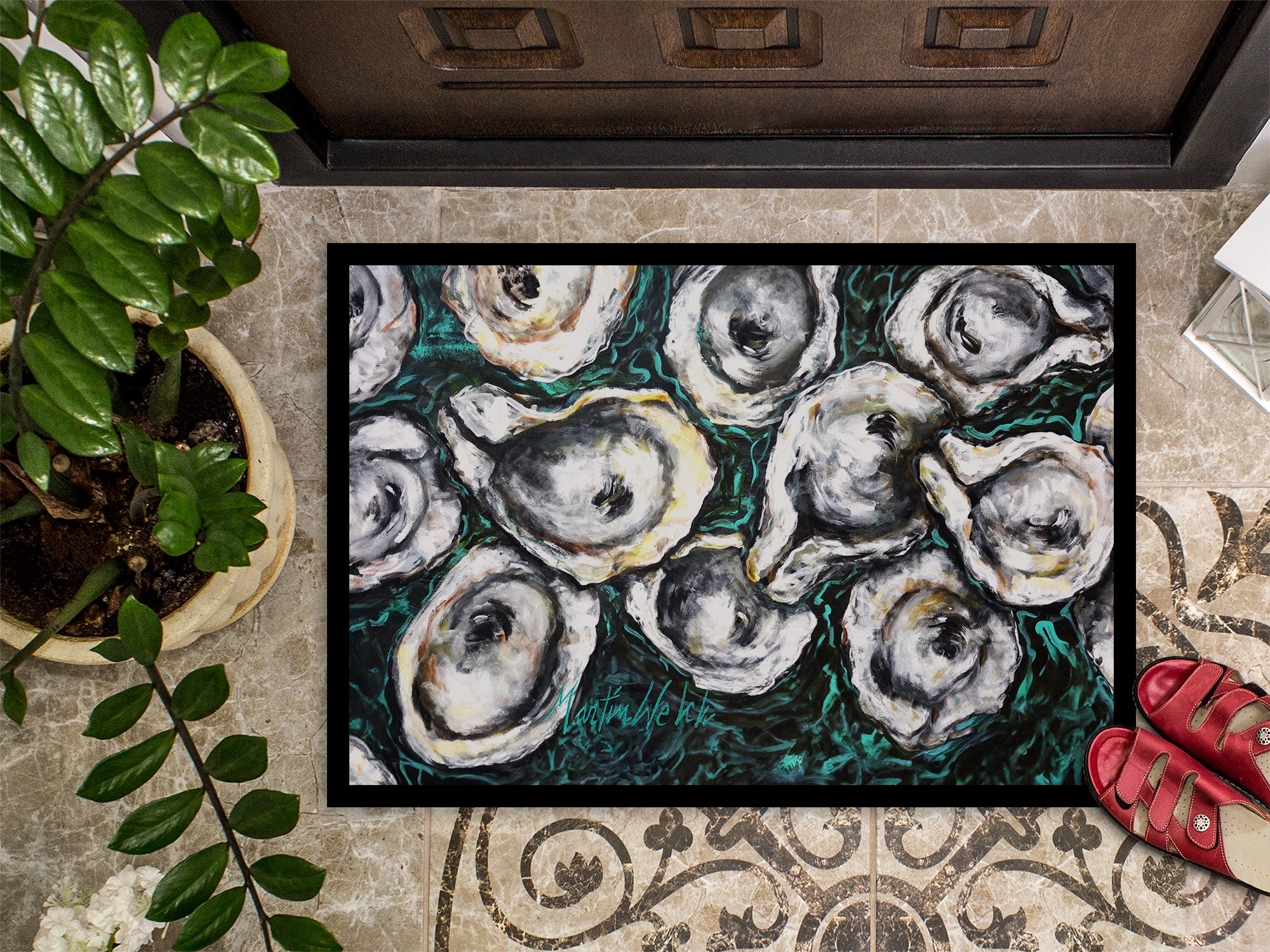 Oyster Lily Doormat