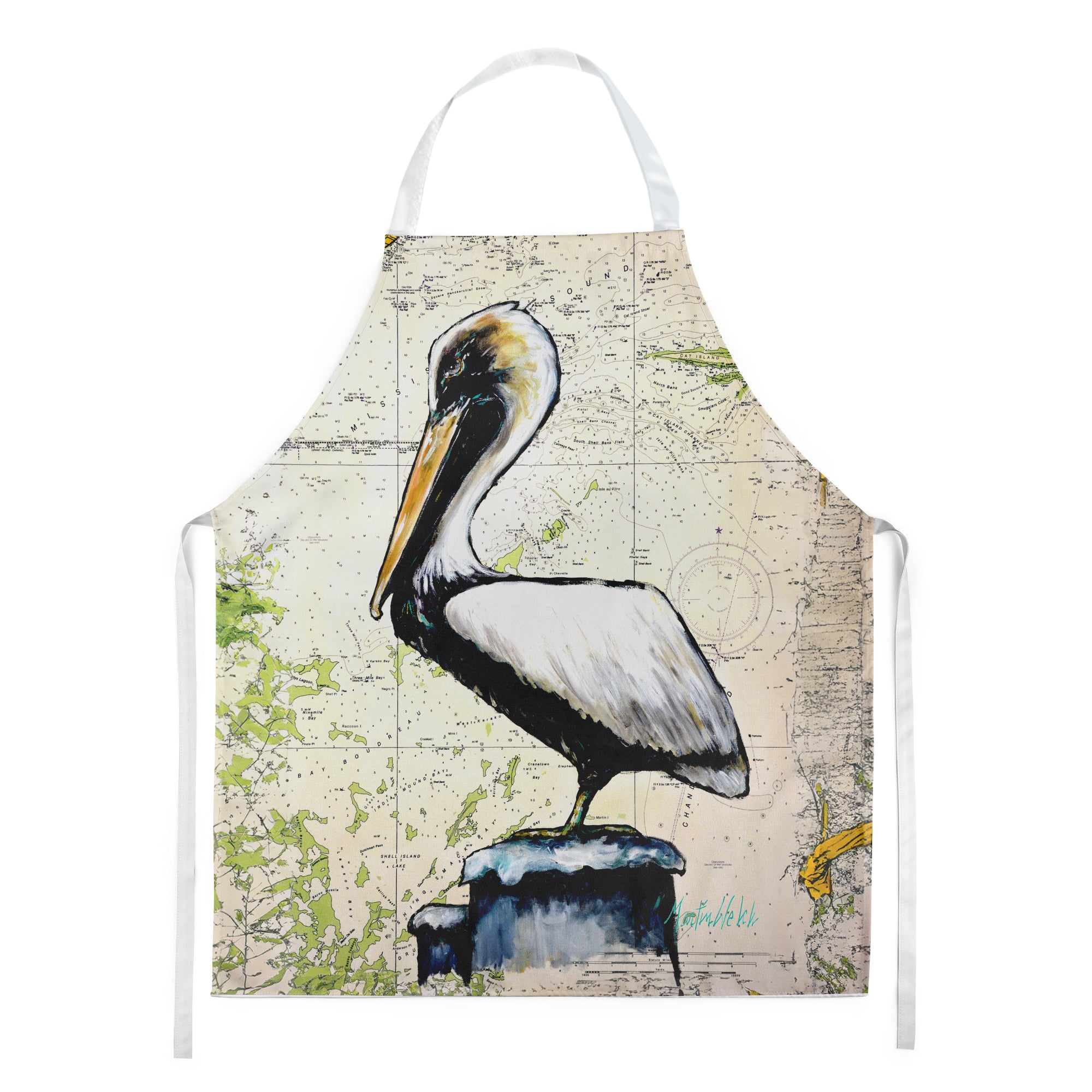 Buy this Pelican on Map Apron