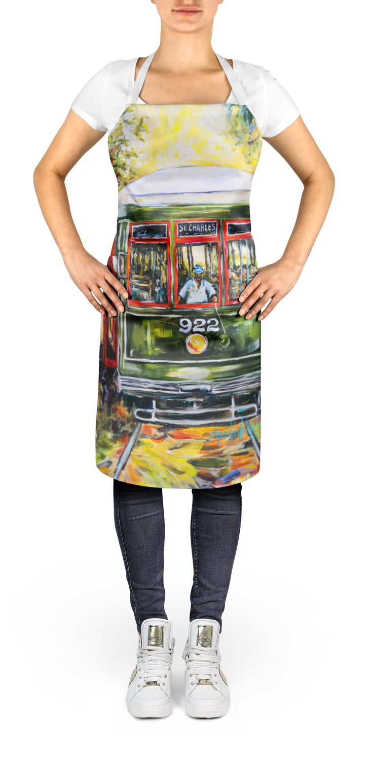 Caroline's Treasures Saint Charles No. 922 Streetcar Apron – Artist-Designed Kitchen, BBQ & Craft Apron