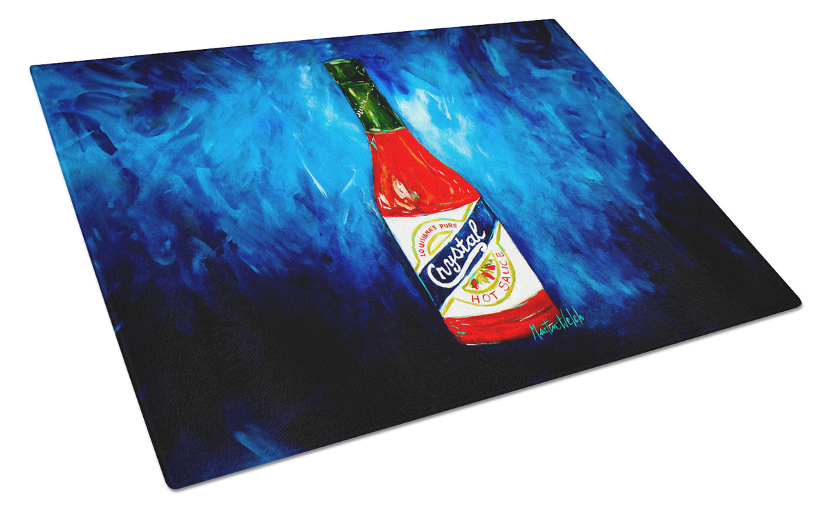 Buy this So Hot I&#39;m Blue Sauce Glass Cutting Board