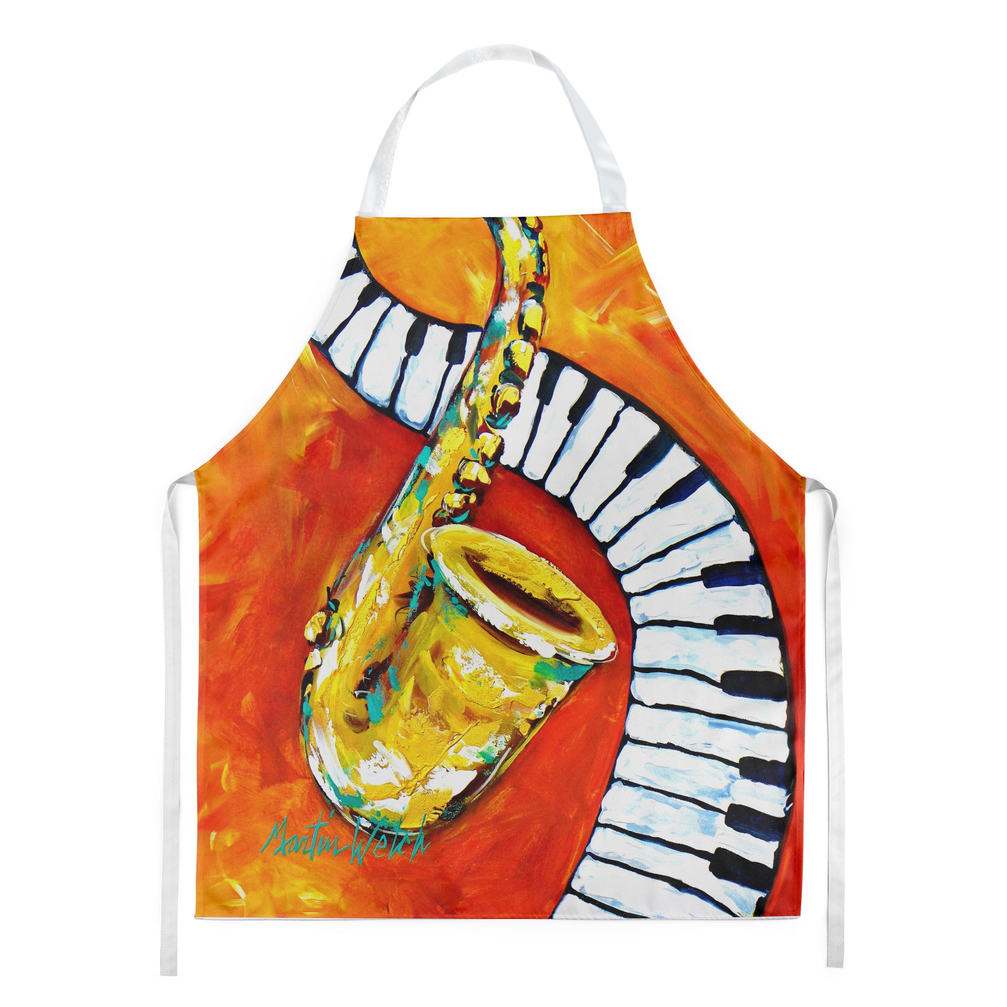 Buy this Something Blues Saxaphone and Piano Apron
