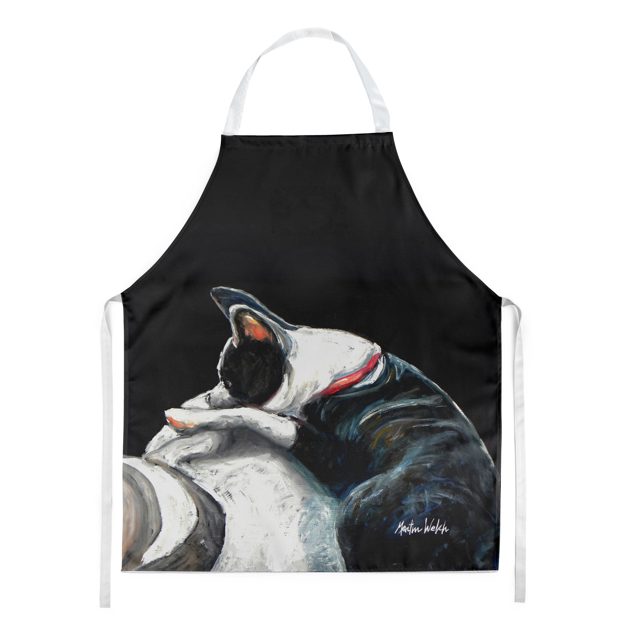 Buy this Boston Terrier Spot In The Sun Apron