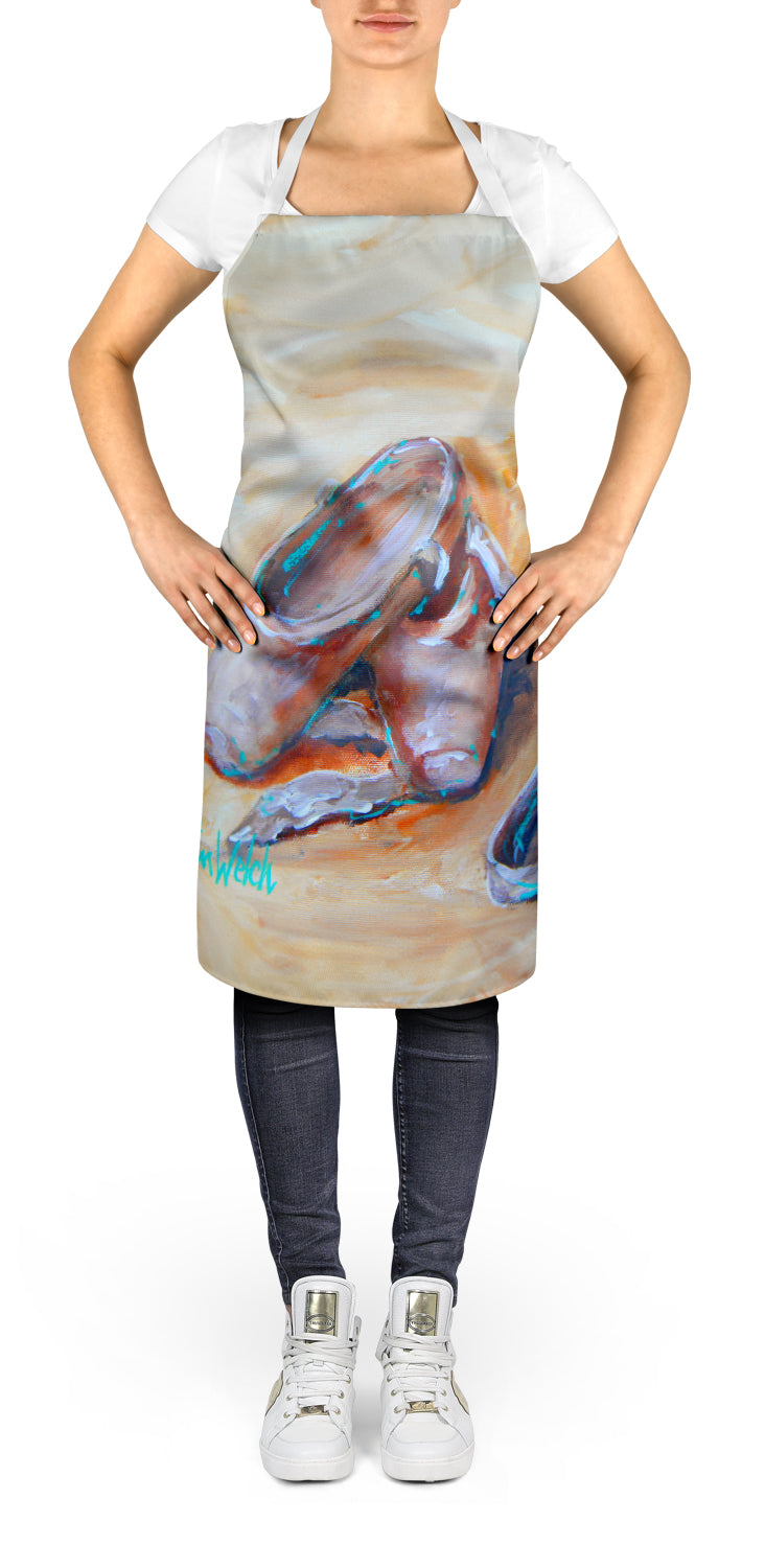 Caroline's Treasures Toe Toe Ballet Shoes Apron – Artist-Designed Kitchen, BBQ & Craft Apron