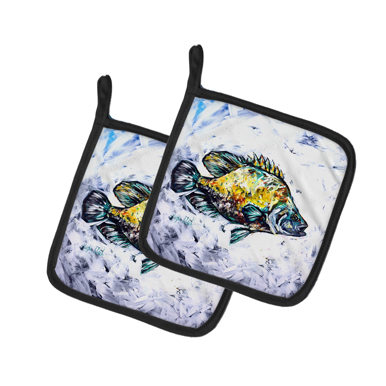 Buy this Triple Tail Pair of Pot Holders