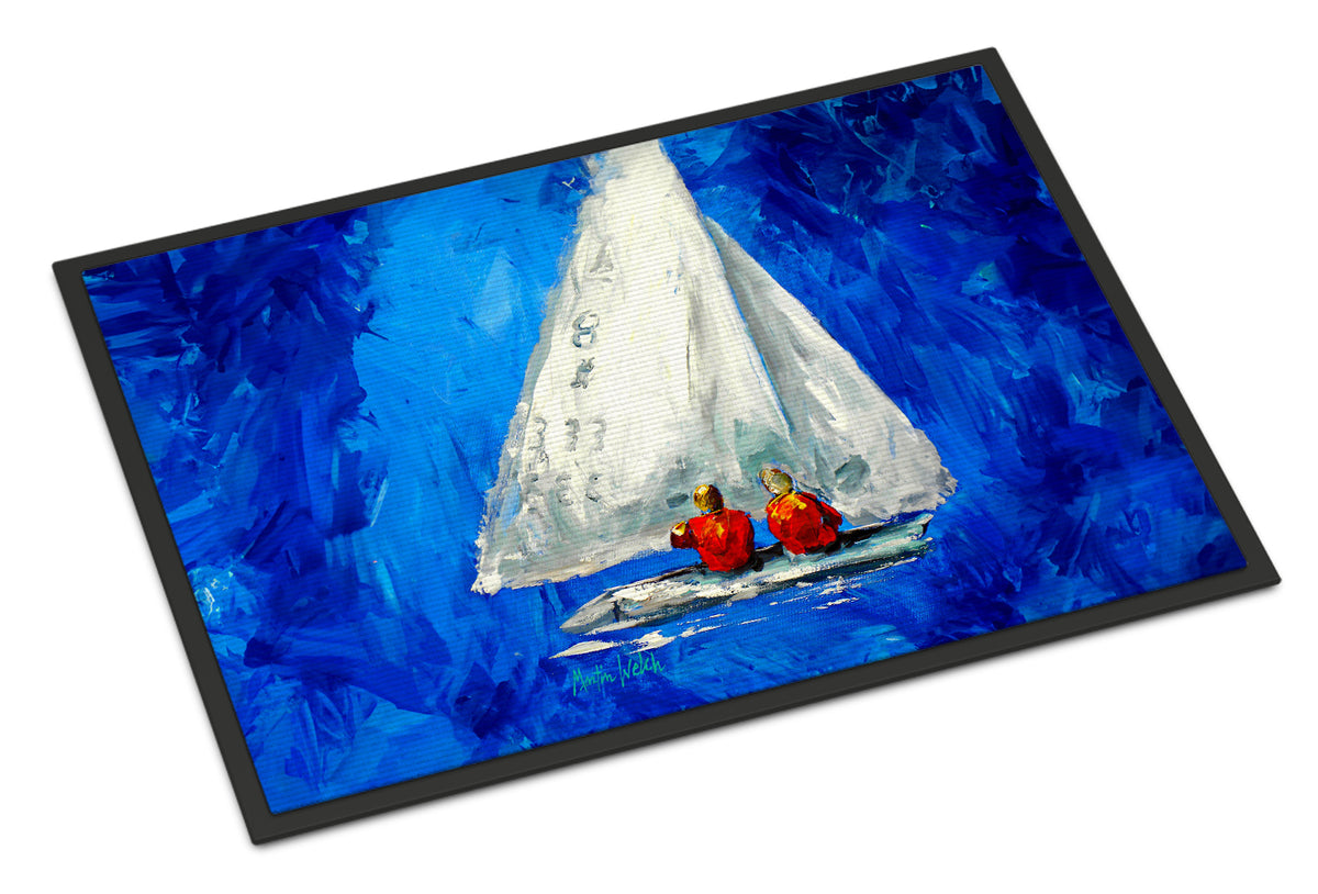 Buy this Twos Company Sailboat Doormat