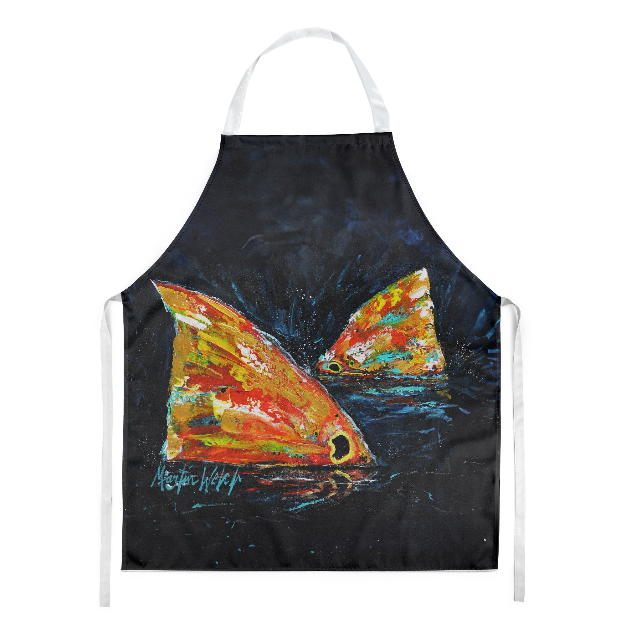 Buy this Red Fish Two Tales Apron