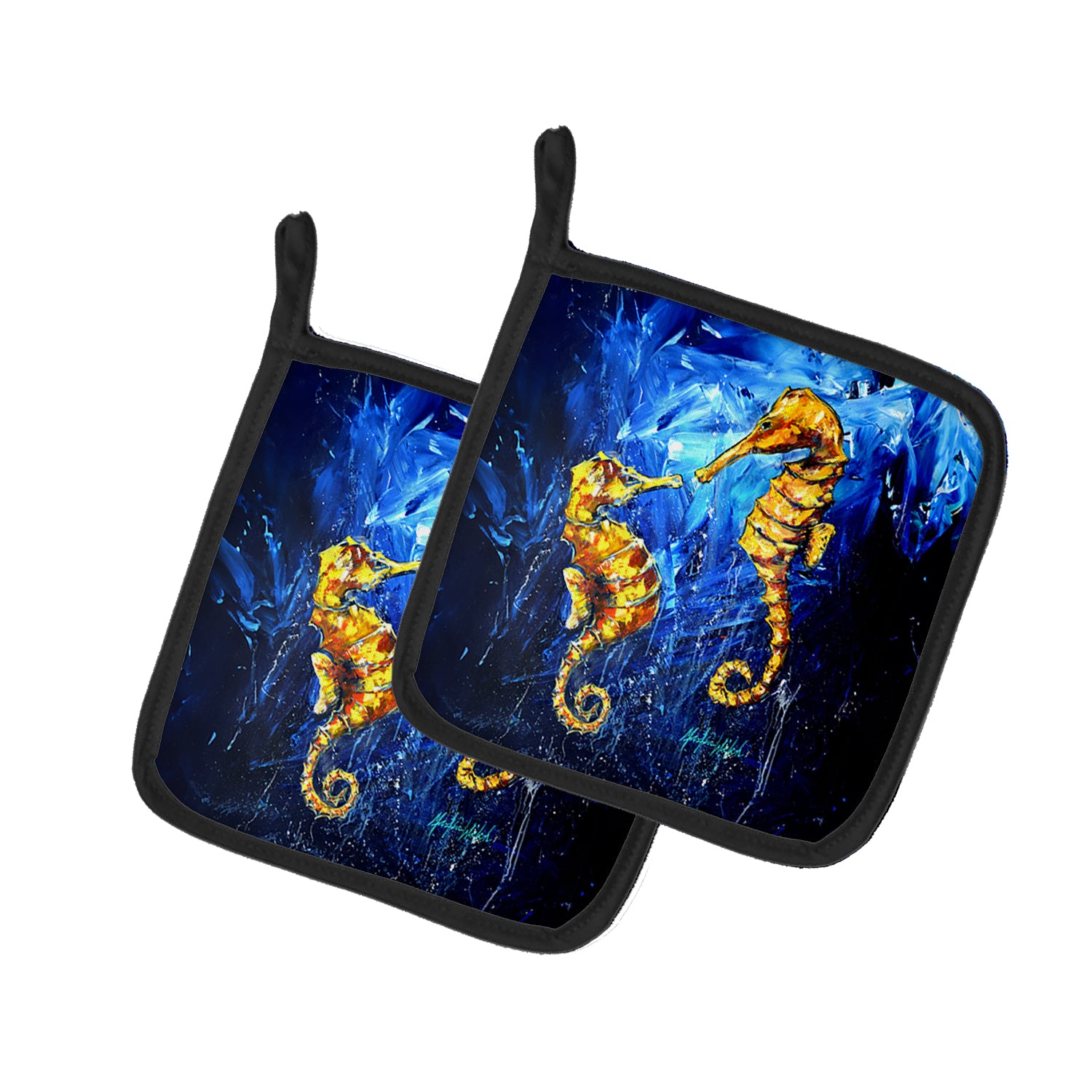 Buy this Seahorses Two To Tango Pair of Pot Holders