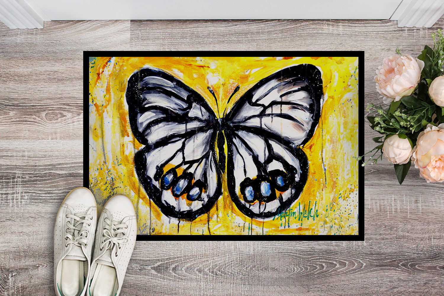 Buttefly Whisp Doormat
