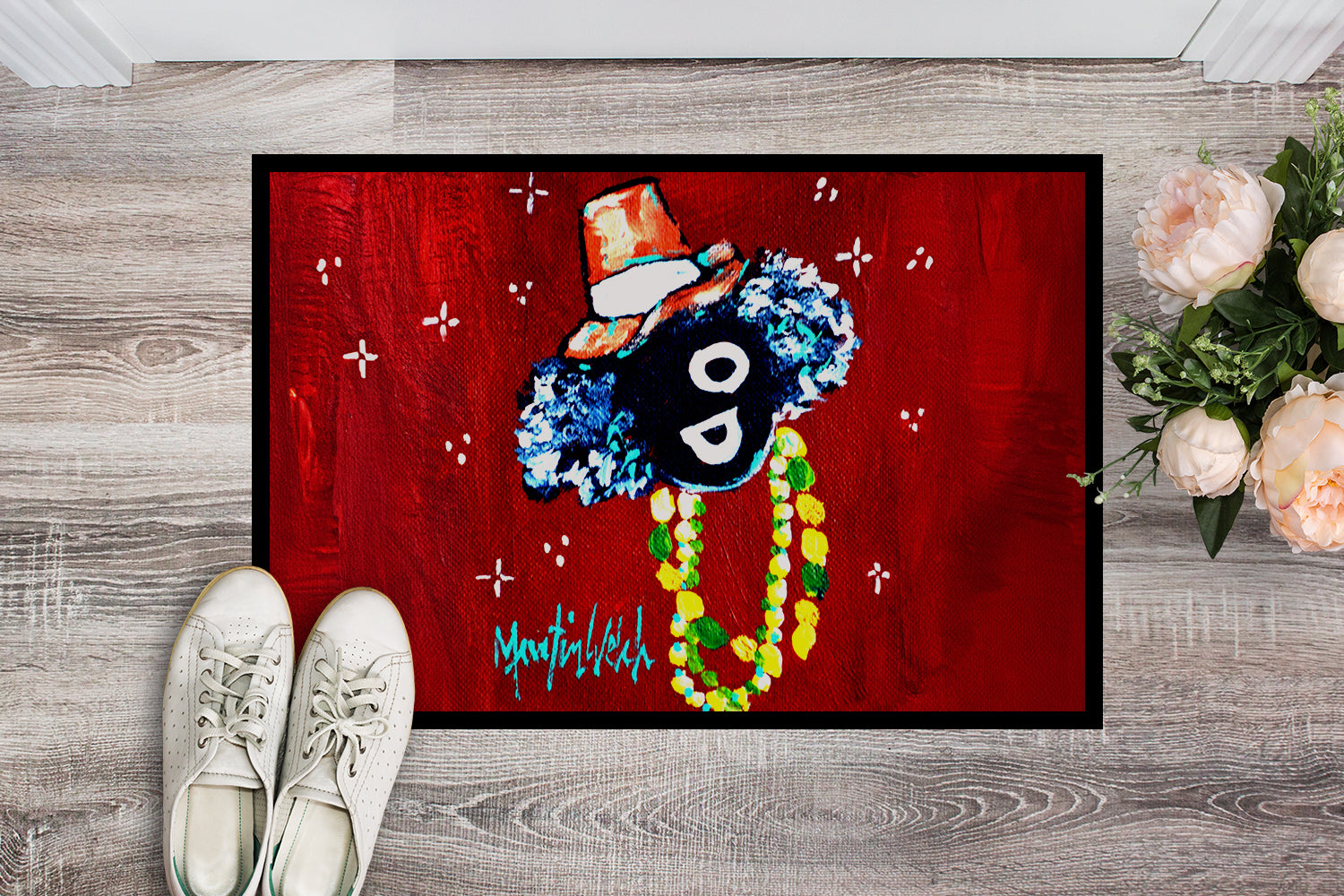 Caroline's Treasures Zee Bee Doormat-24x36 Indoor / Outdoor Rug | Made in USA