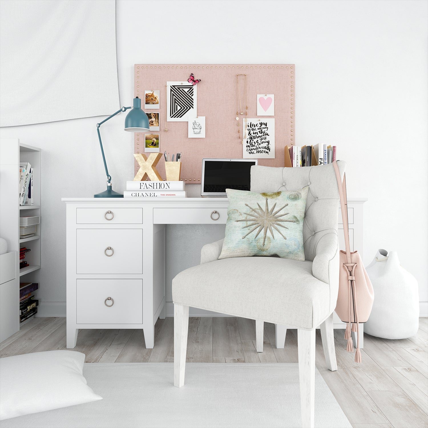 Caroline's Treasures Shells Navagation StarThrow Pillow - 14x14 Decorative Pillow – Art for Your Home & Patio