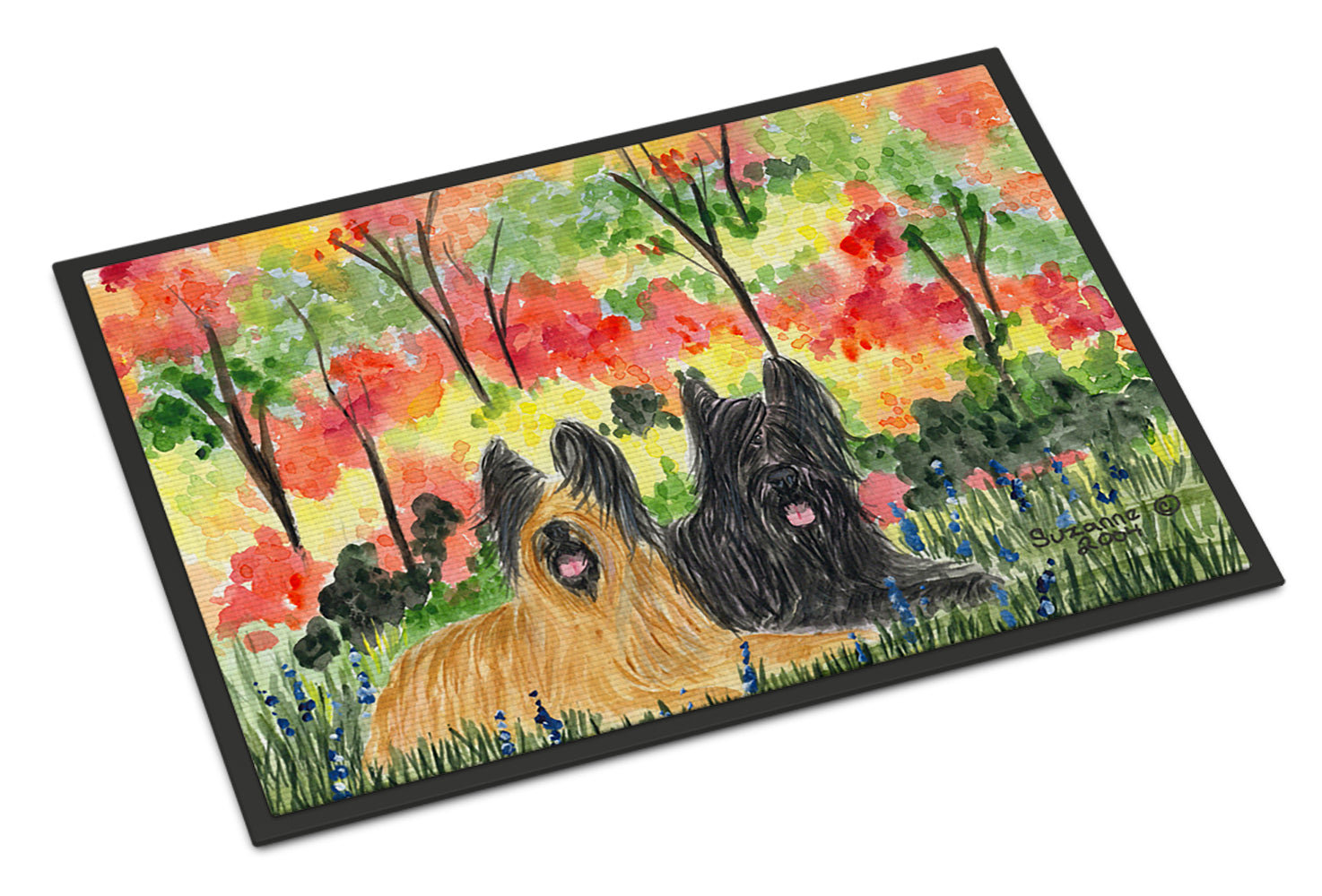 Caroline's Treasures Briard Doormat - 24x36 Decorative Floor Mat – Indoor/Outdoor Rug with Artistic Flair Doormat