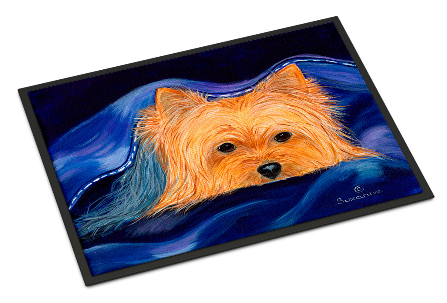 Caroline's Treasures Yorkie Doormat - 24x36 Decorative Floor Mat – Indoor/Outdoor Rug with Artistic Flair Doormat