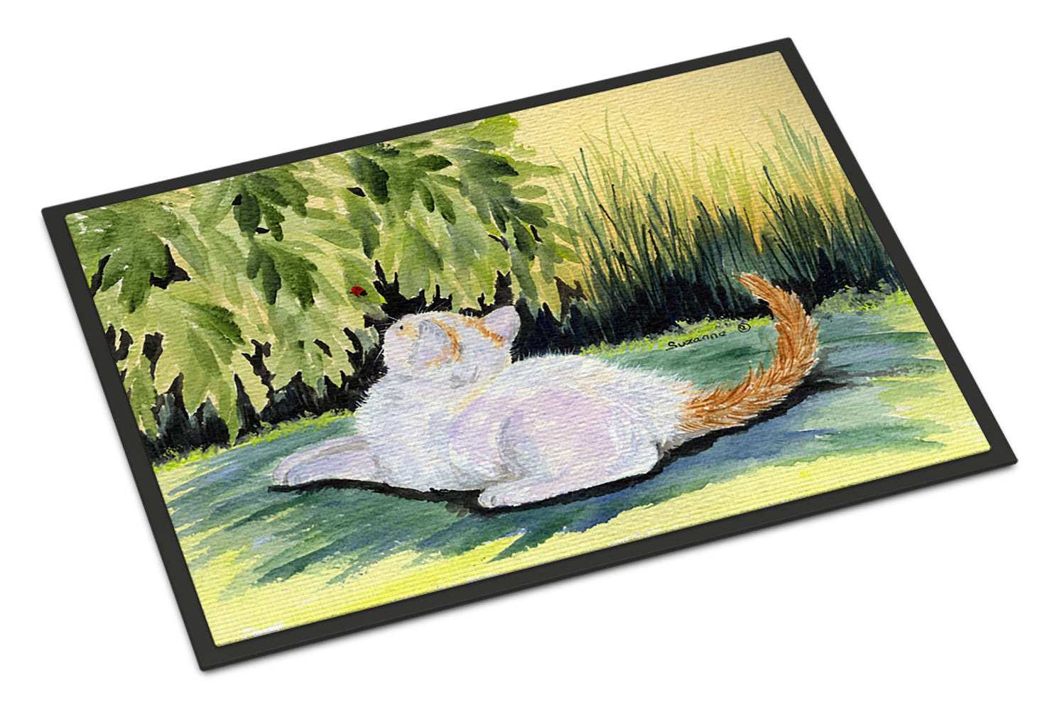 Caroline's Treasures Cat Doormat - 24x36 Decorative Floor Mat – Indoor/Outdoor Rug with Artistic Flair Doormat