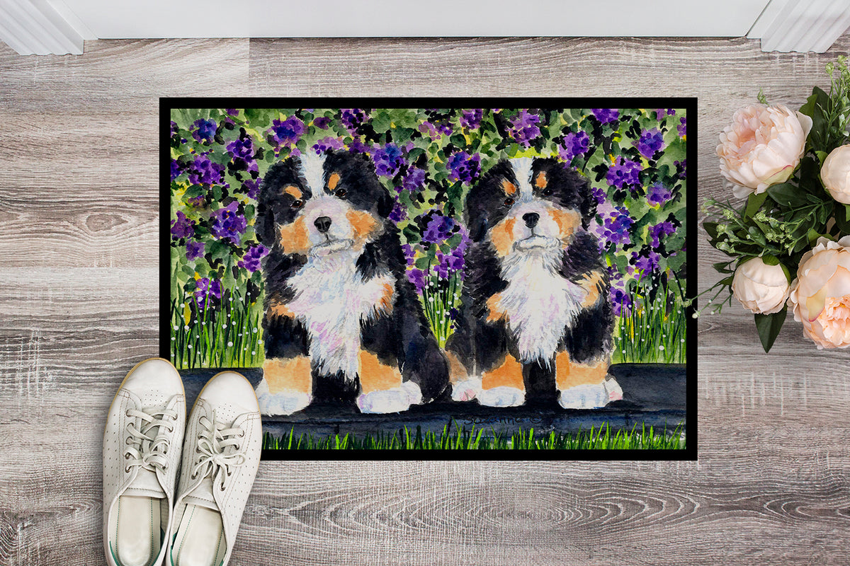 Caroline's Treasures Bernese Mountain Dog Doormat - 24x36 Decorative Floor Mat – Indoor/Outdoor Rug with Artistic Flair Doormat