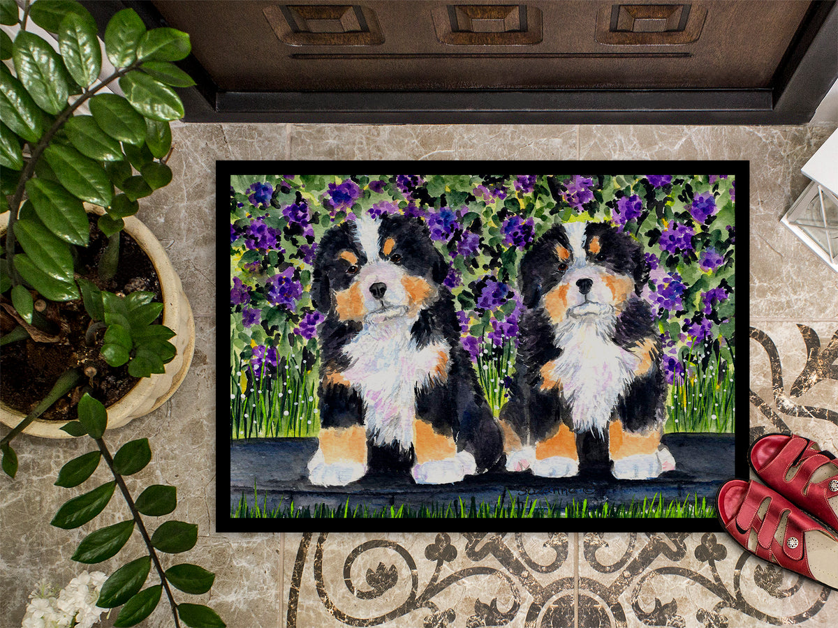 Caroline's Treasures Bernese Mountain Dog Doormat - 24x36 Decorative Floor Mat – Indoor/Outdoor Rug with Artistic Flair Doormat