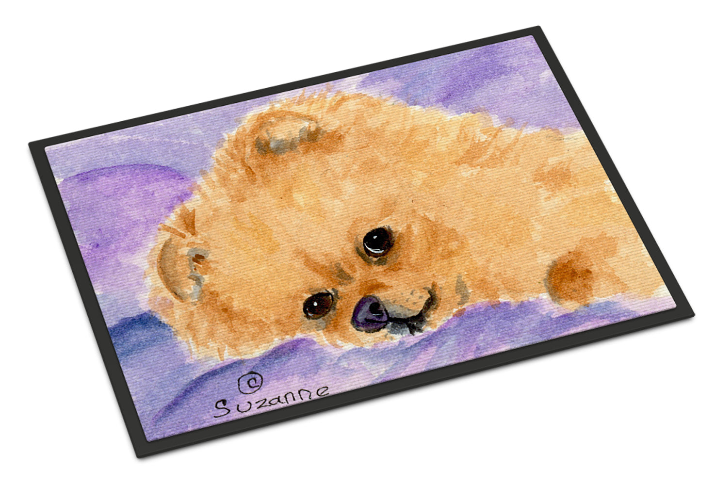 Caroline's Treasures Pomeranian Doormat - 24x36 Decorative Floor Mat – Indoor/Outdoor Rug with Artistic Flair Doormat