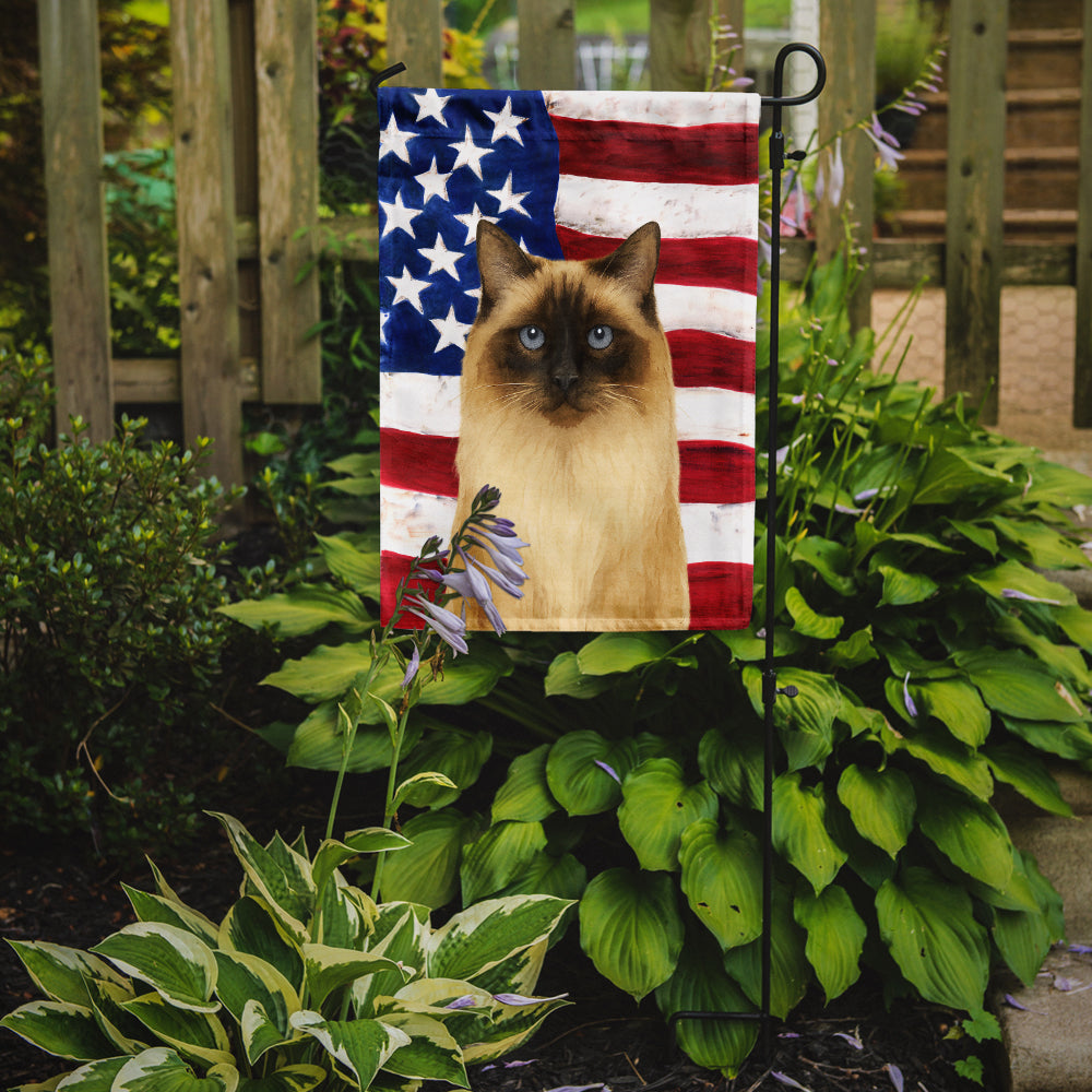Caroline's Treasures Ragdoll Seal Point Cat American Garden Flag