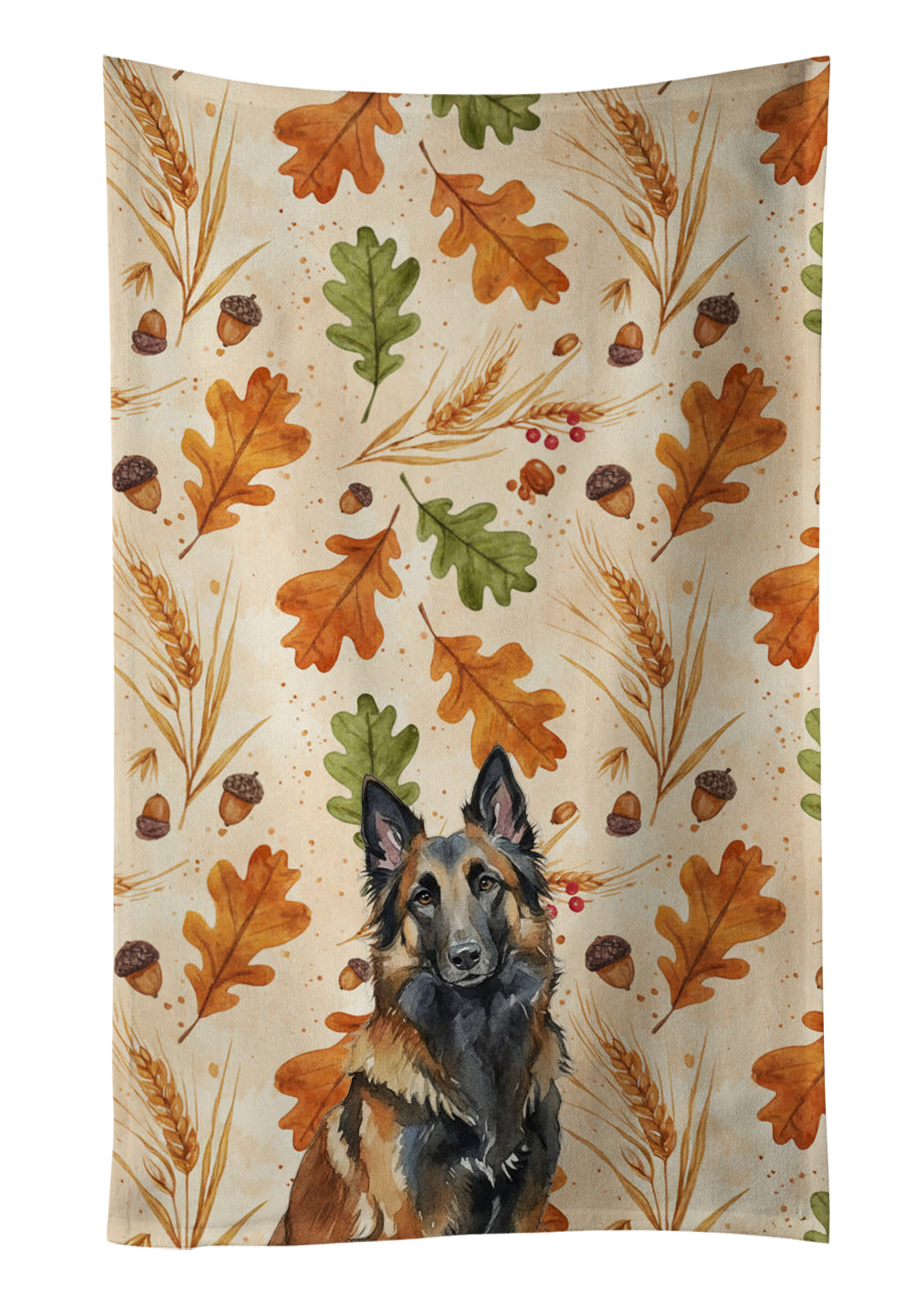 Caroline's Treasures Belgian Tervuren Heirloom Fall Kitchen Towel
