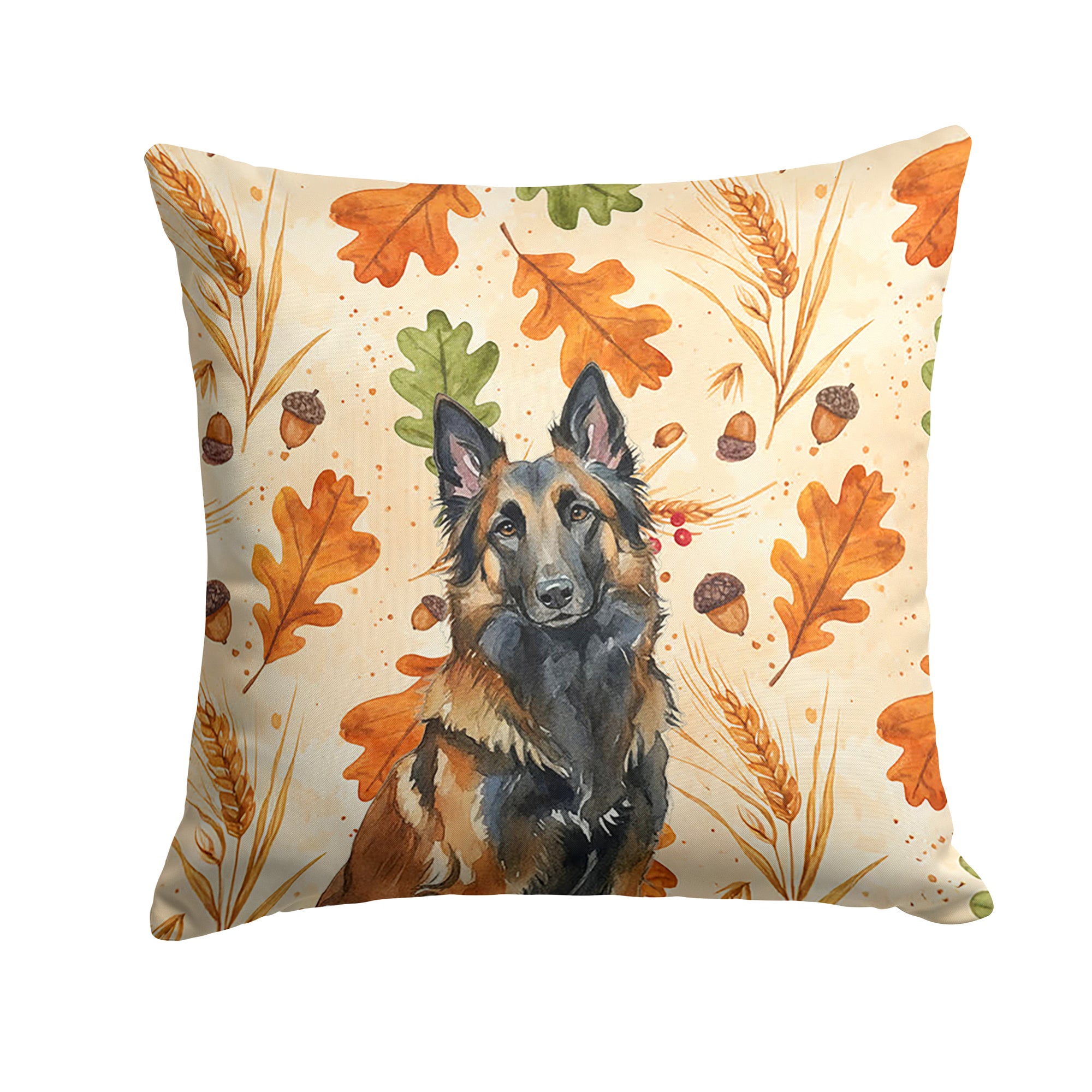 Caroline's Treasures Belgian Tervuren Heirloom Fall Throw Pillow