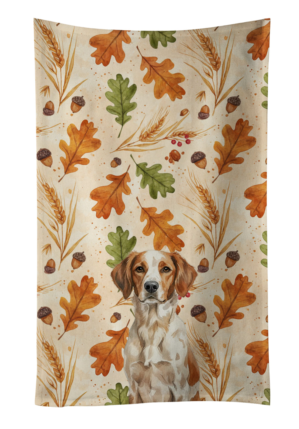 Caroline's Treasures Roan Brittany Heirloom Fall Kitchen Towel