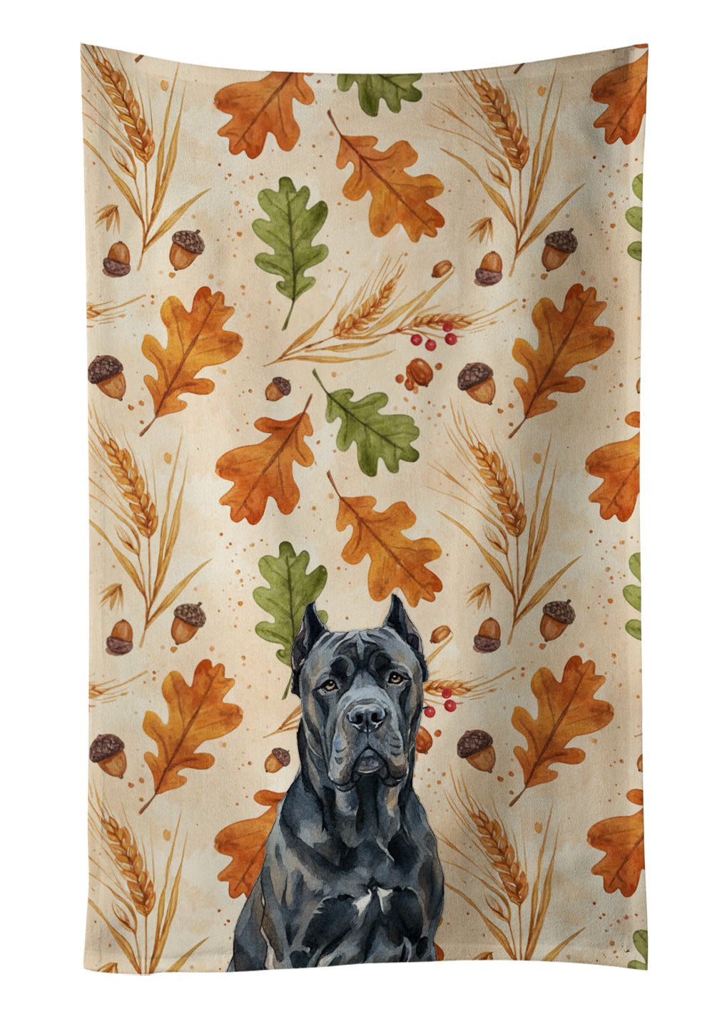 Caroline's Treasures Cane Corso Heirloom Fall Kitchen Towel