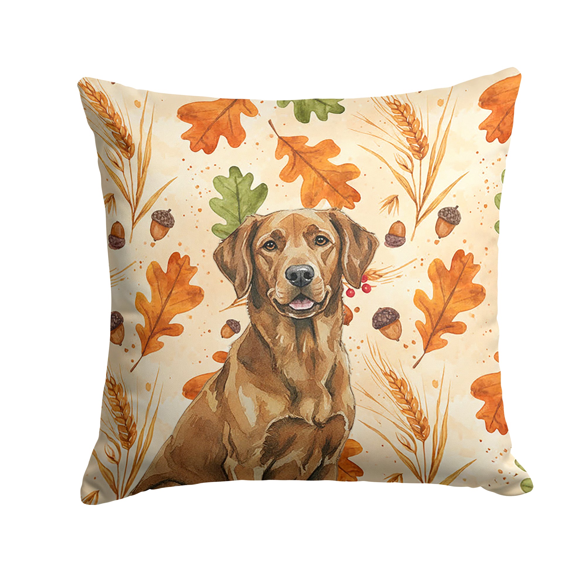 Caroline's Treasures Chesapeake Bay Retriever Heirloom Fall Throw Pillow