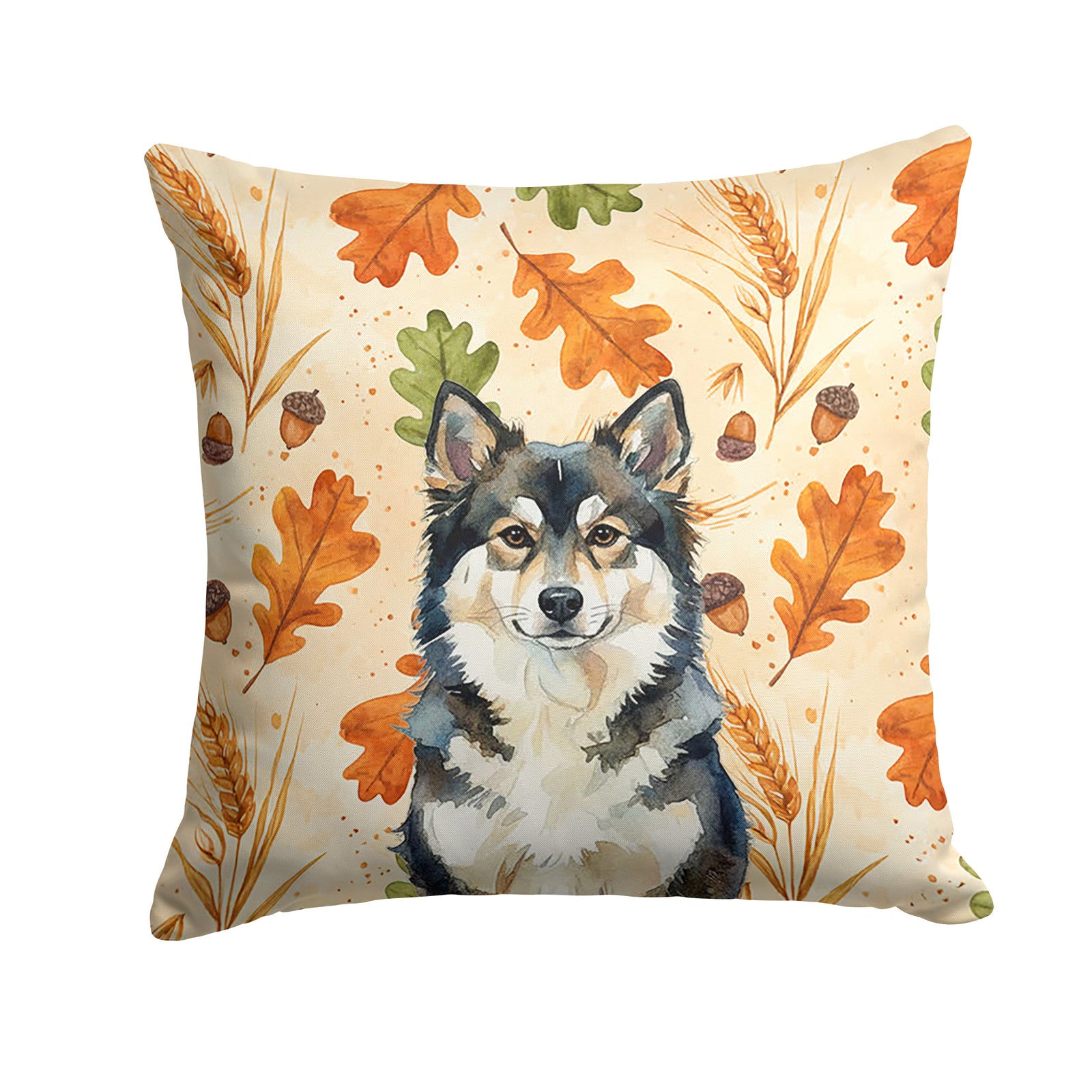 Caroline's Treasures Finnish Lapphund Heirloom Fall Throw Pillow