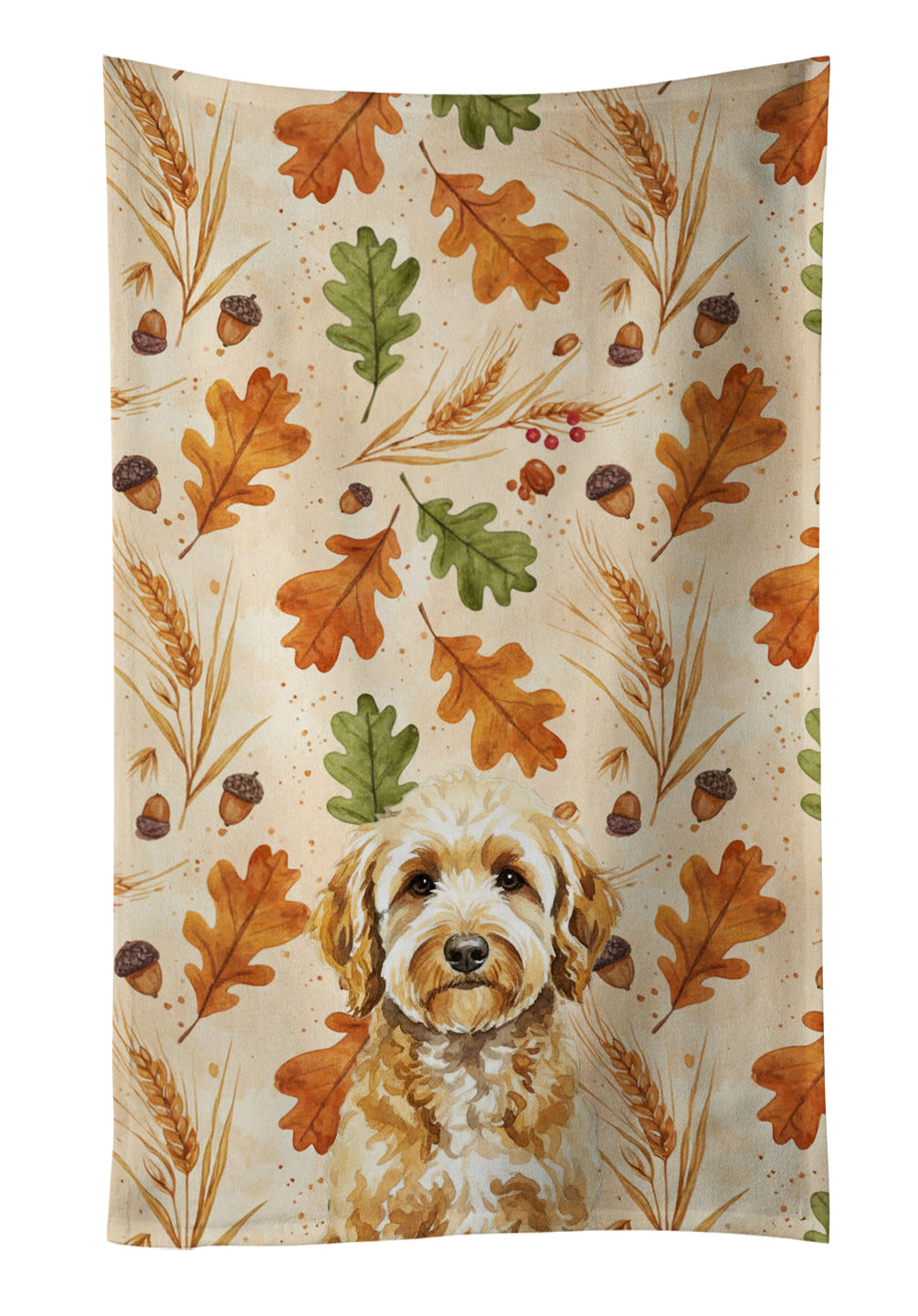 Caroline's Treasures Goldendoodle Heirloom Fall Kitchen Towel