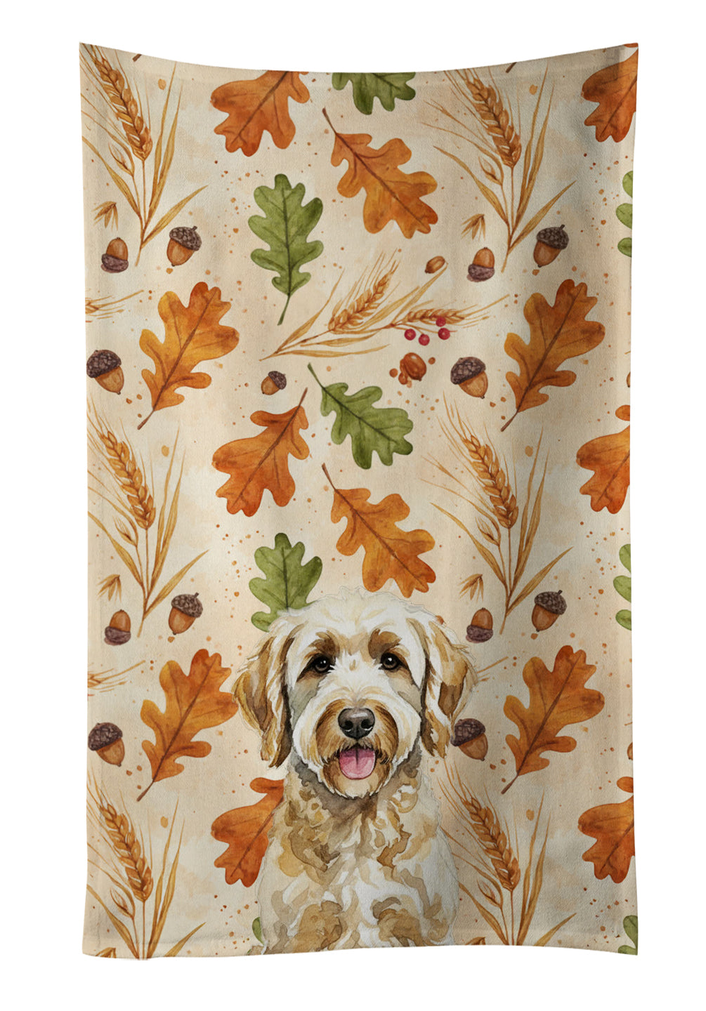 Caroline's Treasures Labradoodle Heirloom Fall Kitchen Towel