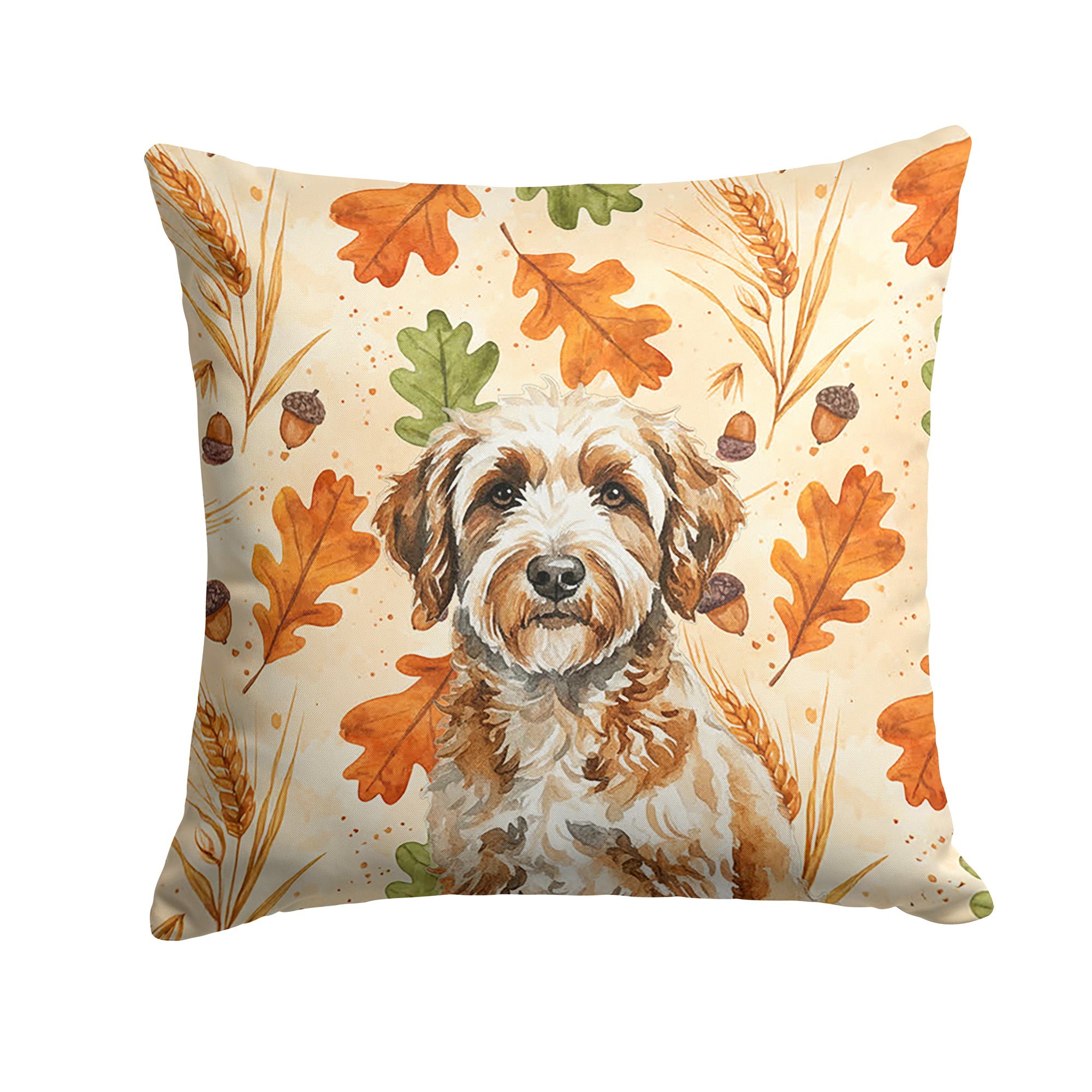 Caroline's Treasures Lagotto Romagnolo Heirloom Fall Throw Pillow