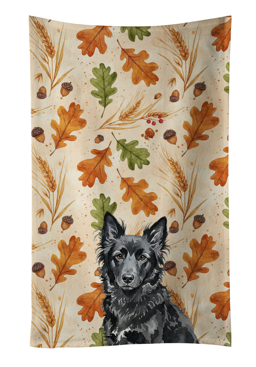 Caroline's Treasures Mudi Heirloom Fall Kitchen Towel