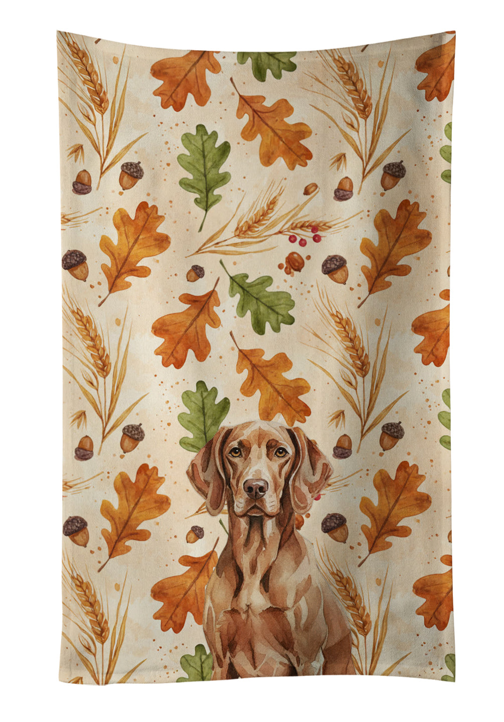 Caroline's Treasures Liver Pointer Heirloom Fall Kitchen Towel