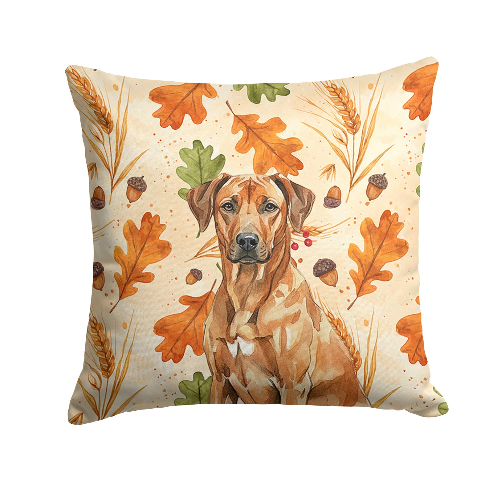 Caroline's Treasures Rhodesian Ridgeback Heirloom Fall Throw Pillow