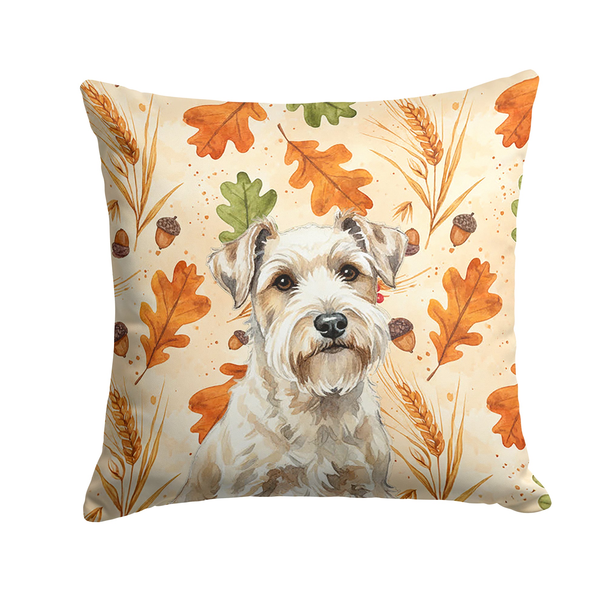 Caroline's Treasures Sealyham Terrier Heirloom Fall Throw Pillow