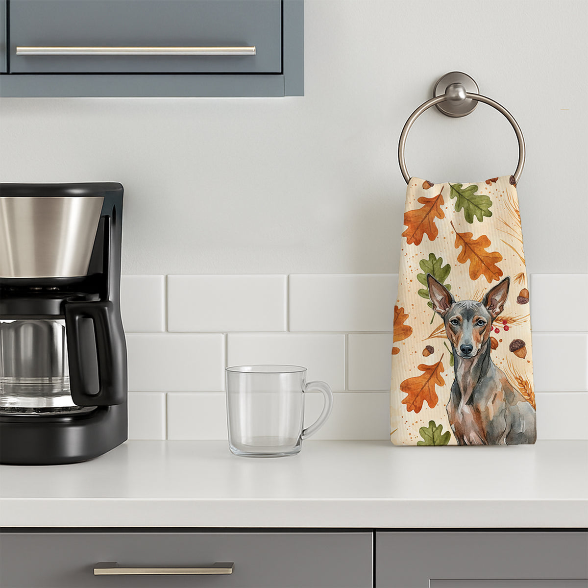 Caroline's Treasures Xoloitzcuintli Heirloom Fall Kitchen Towel