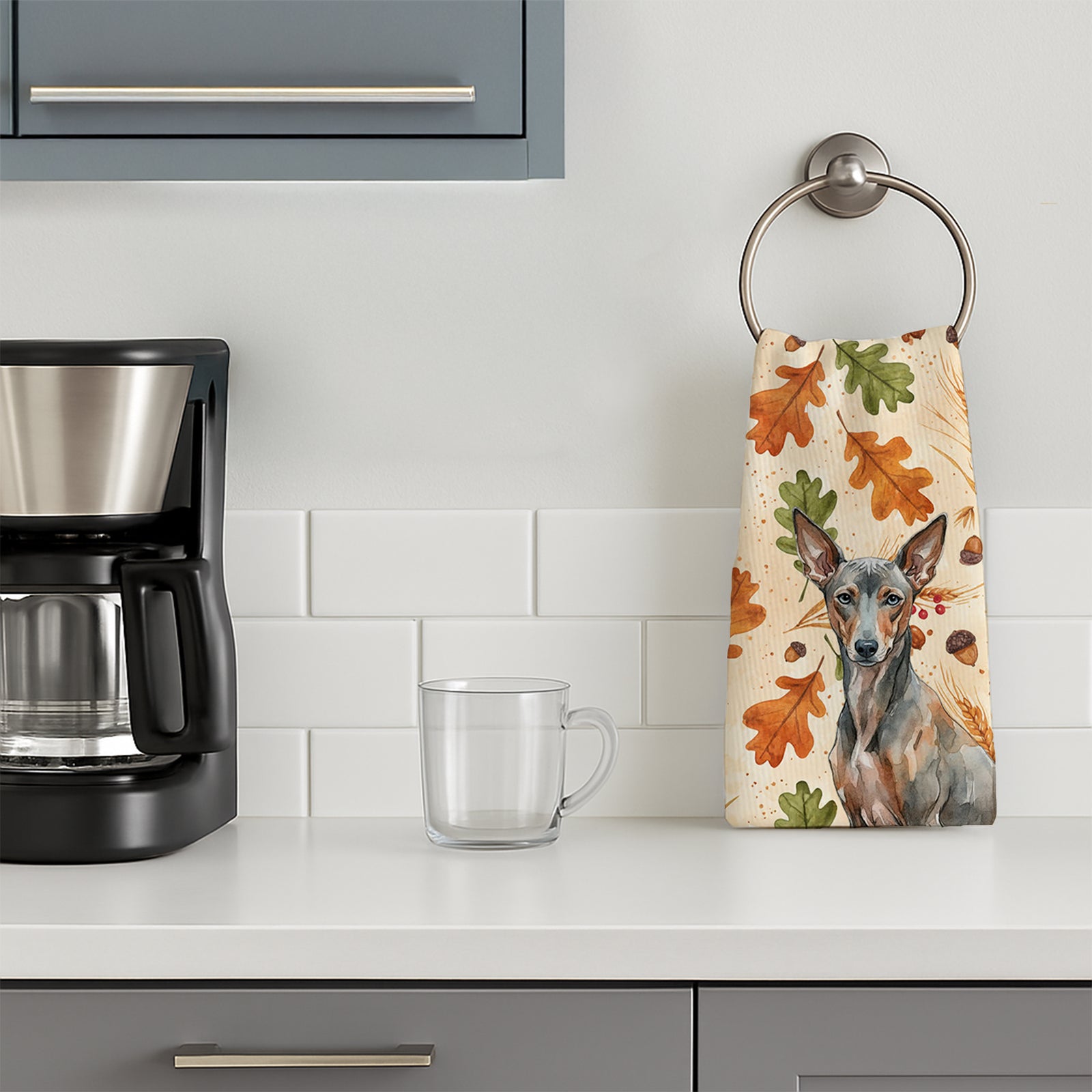 Caroline's Treasures Xoloitzcuintli Heirloom Fall Kitchen Towel