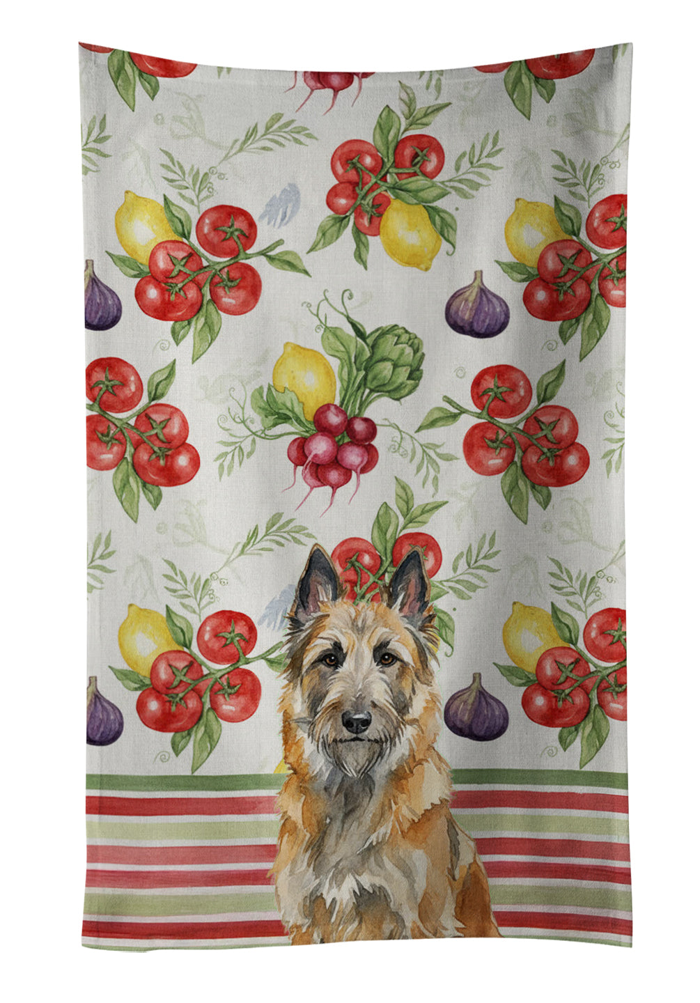Caroline's Treasures Belgian Laekenois Vegetables Kitchen Towel