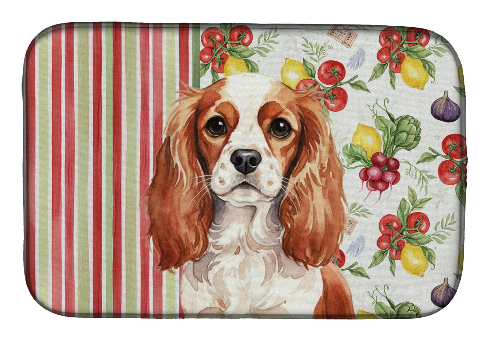 Buy this Blenheim English Toy Spaniel Vegetables Dish Drying Mat
